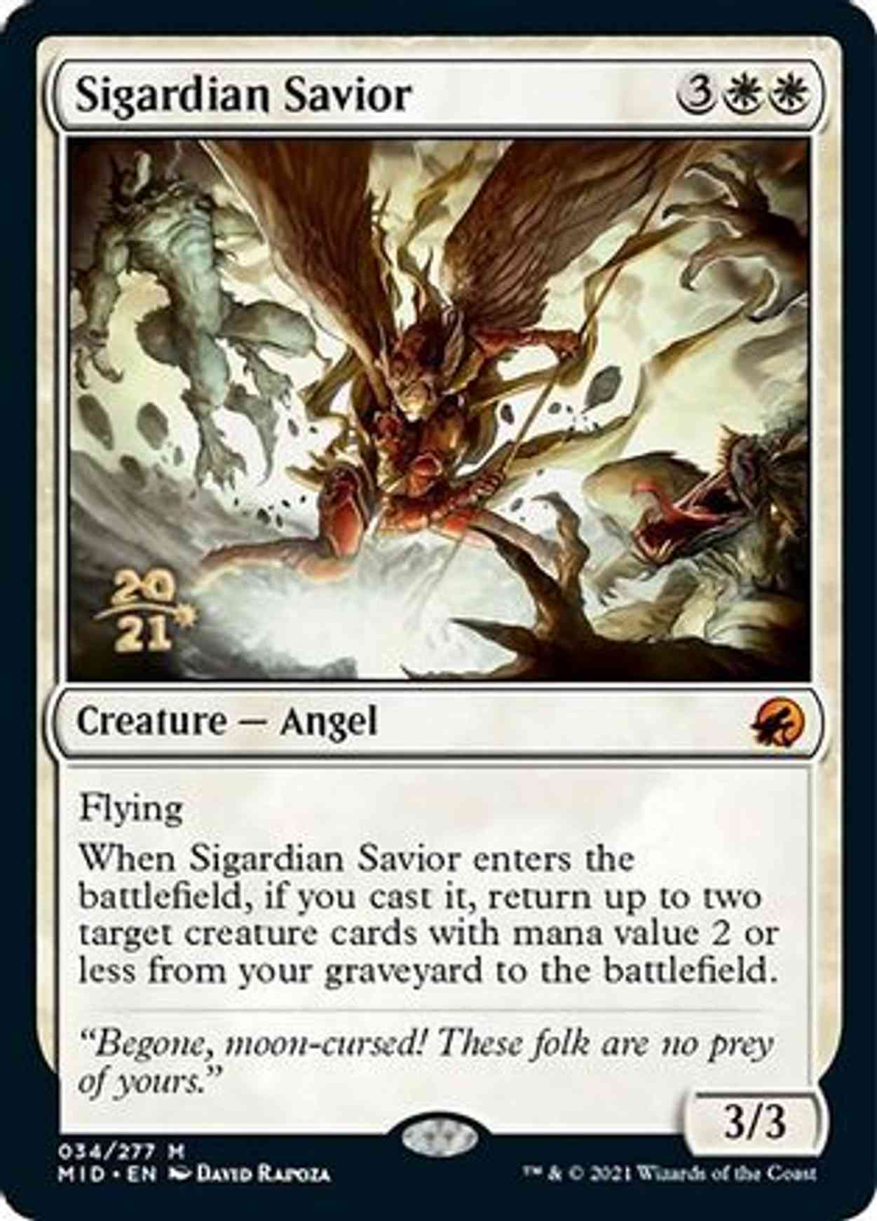 Sigardian Savior magic card front