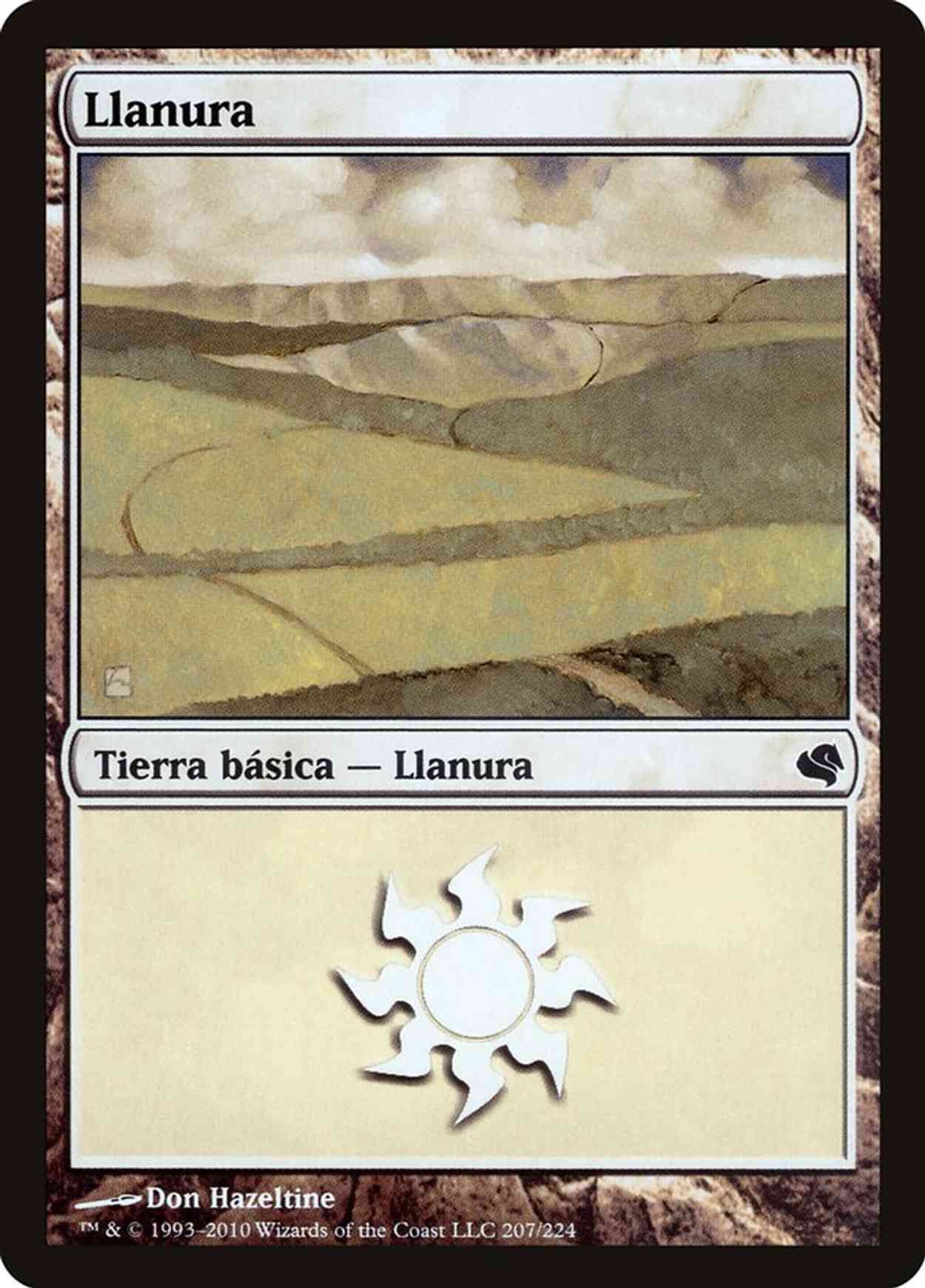 Plains (Retro Frame) magic card front