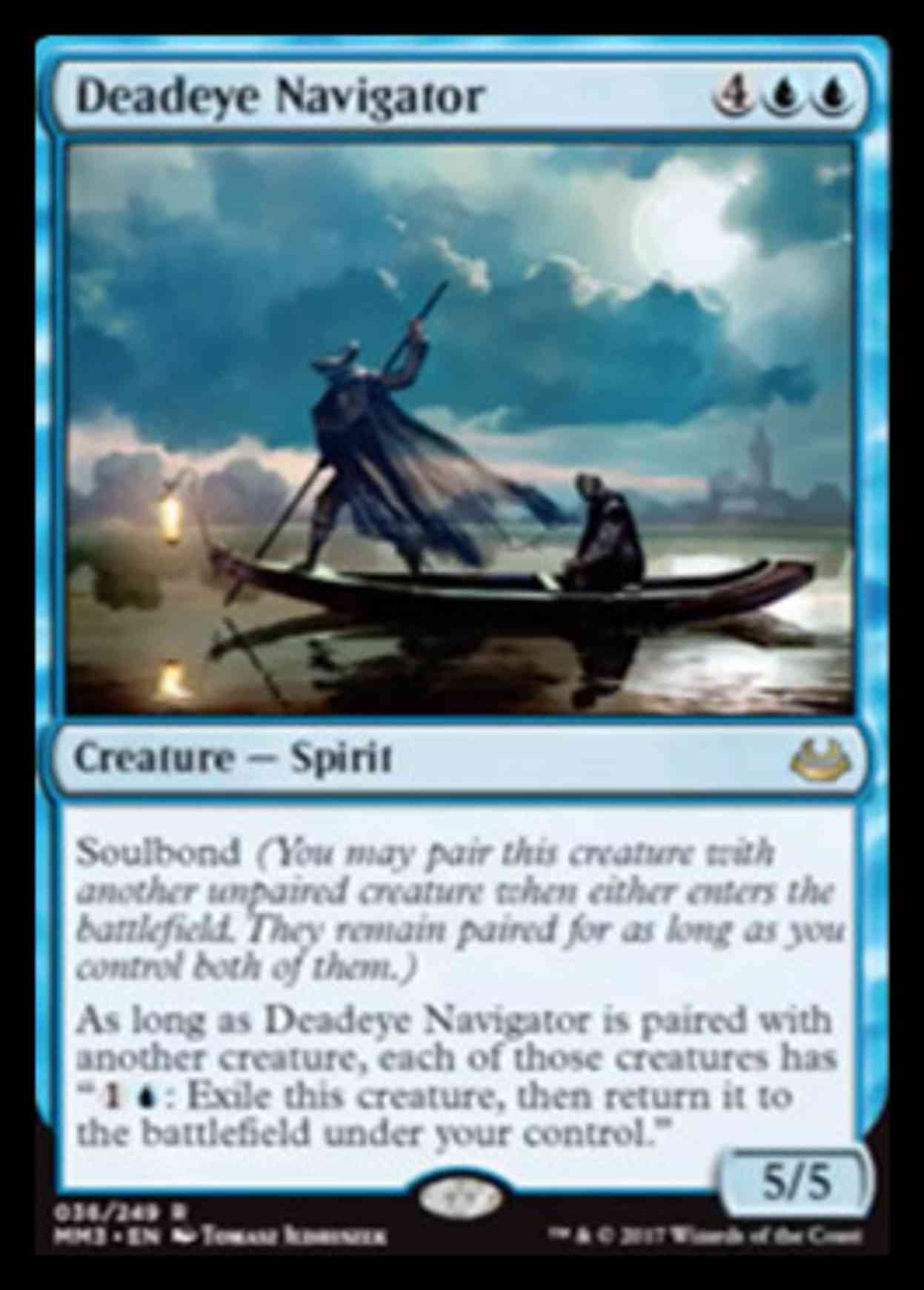 Deadeye Navigator magic card front