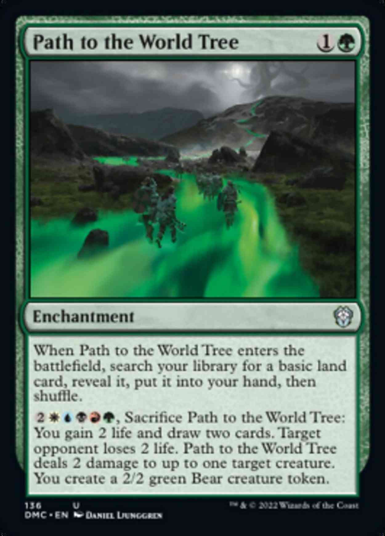 Path to the World Tree magic card front