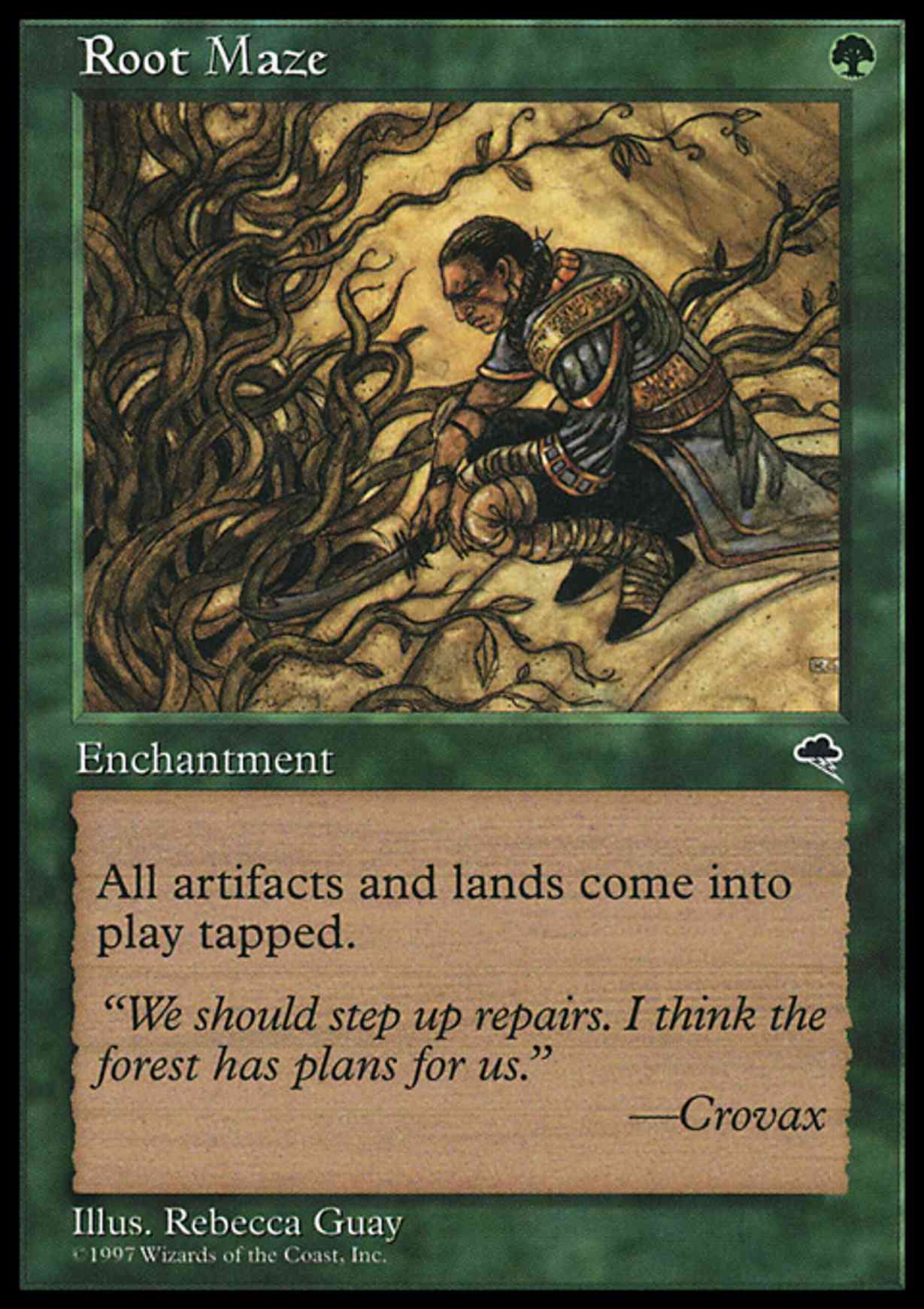Root Maze magic card front