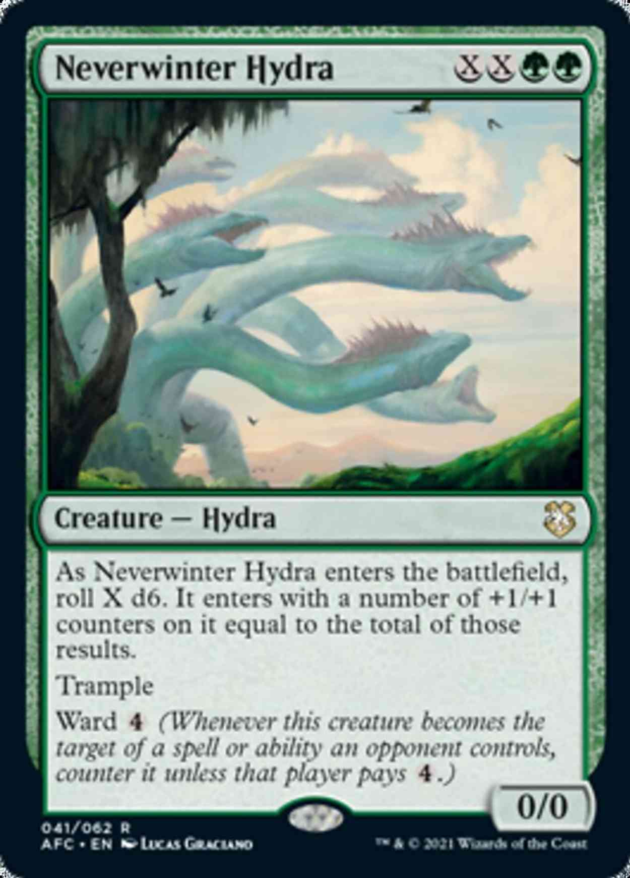Neverwinter Hydra magic card front
