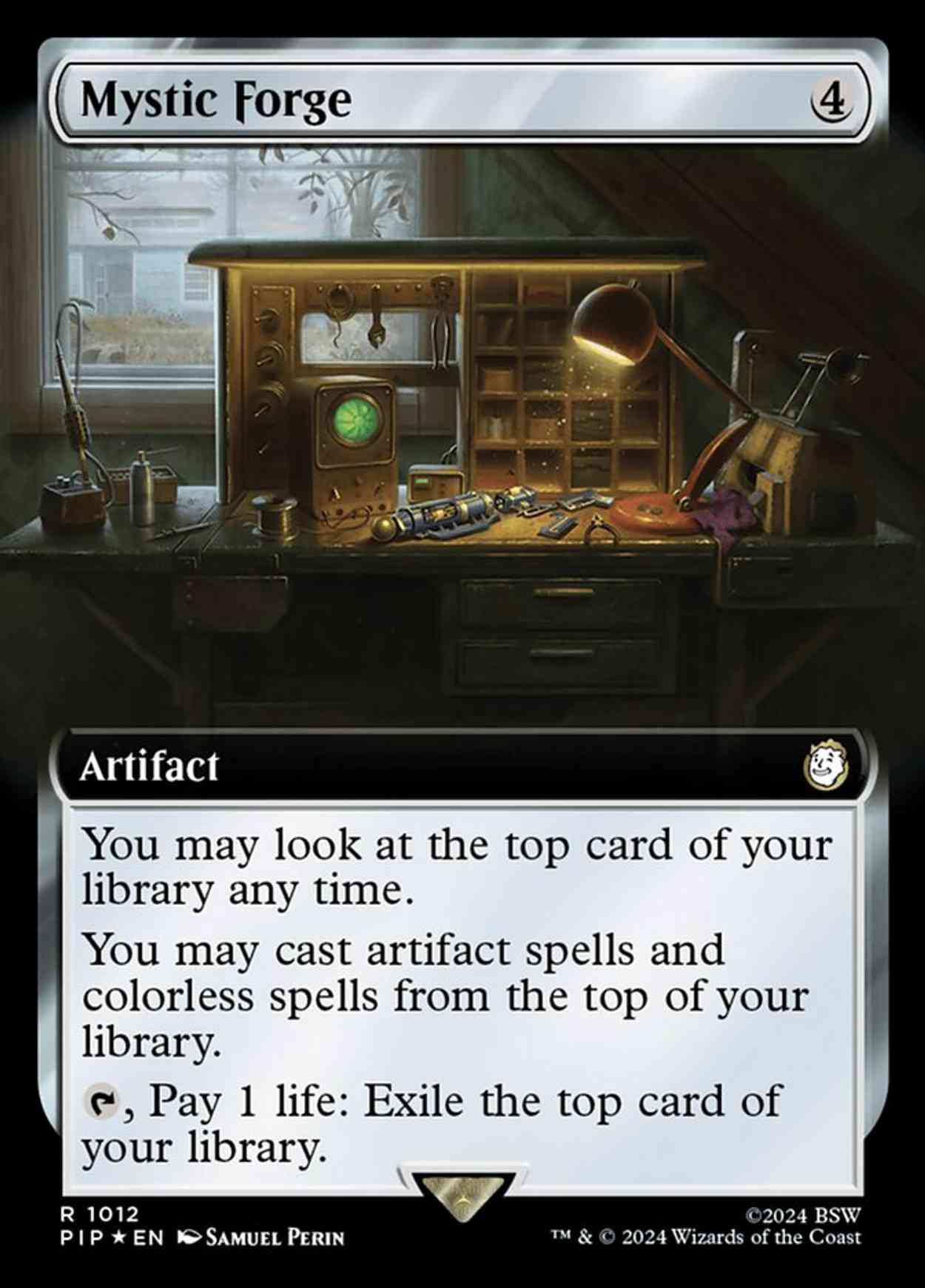 Mystic Forge (Extended Art) (Surge Foil) magic card front