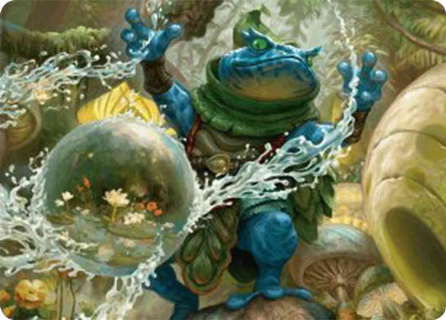 Pond Prophet Art Card magic card front