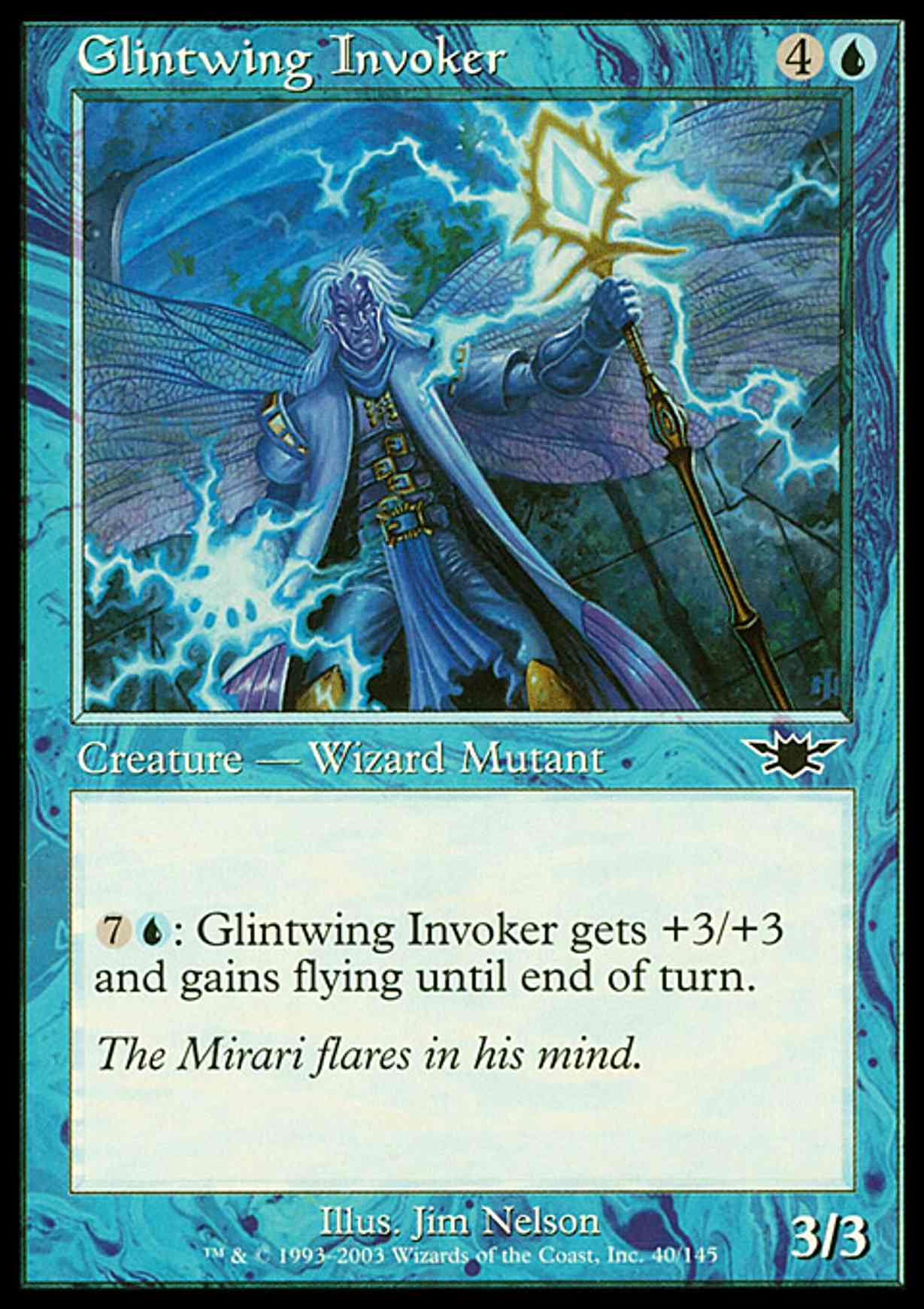 Glintwing Invoker magic card front