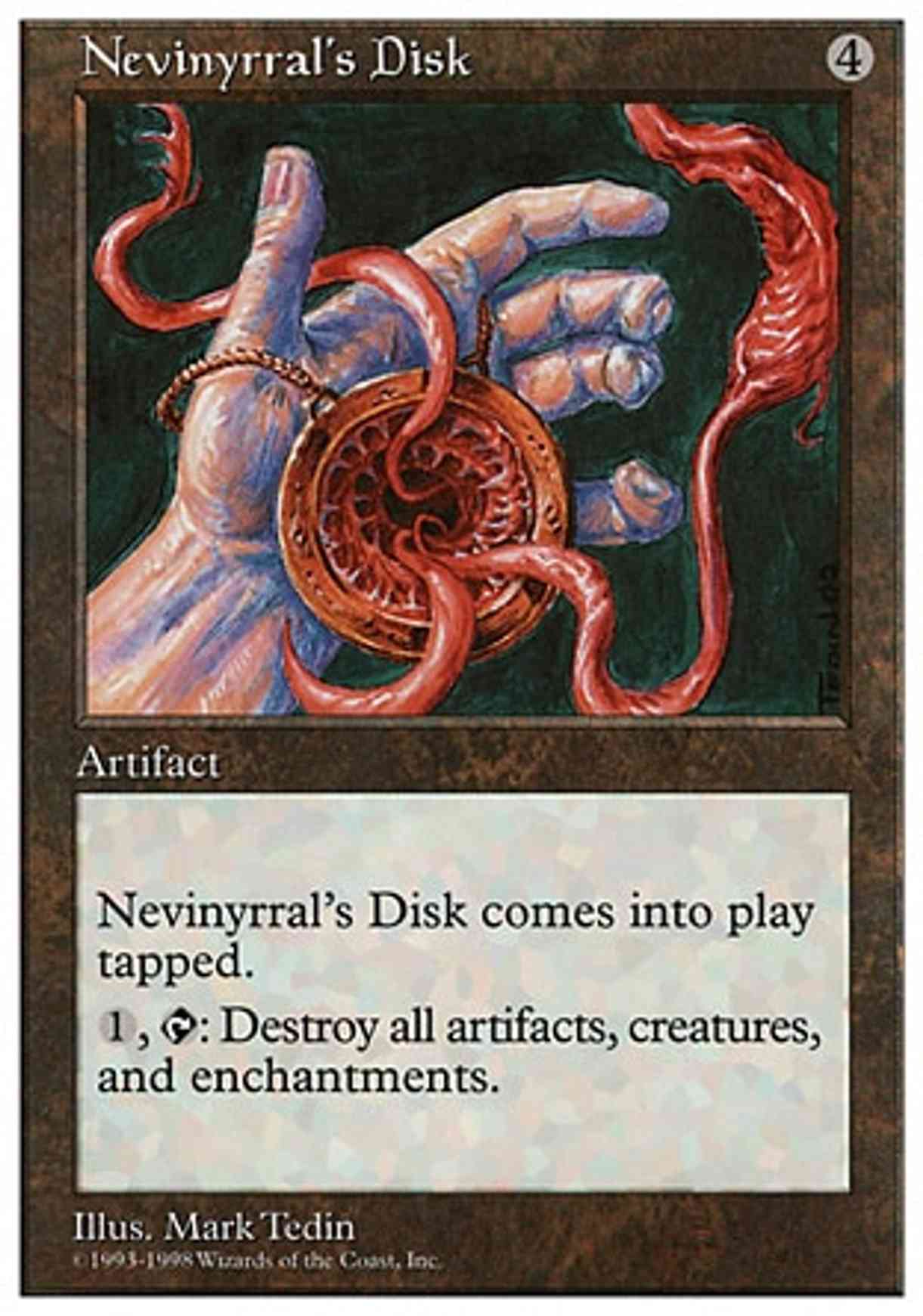 Nevinyrral's Disk magic card front