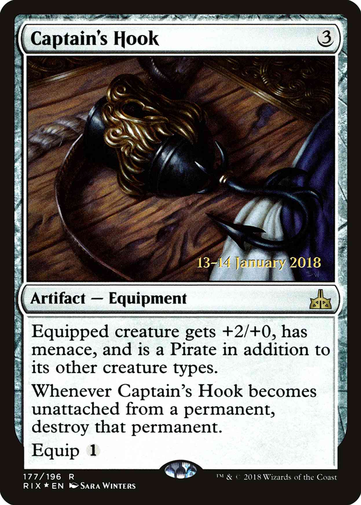 Captain's Hook magic card front