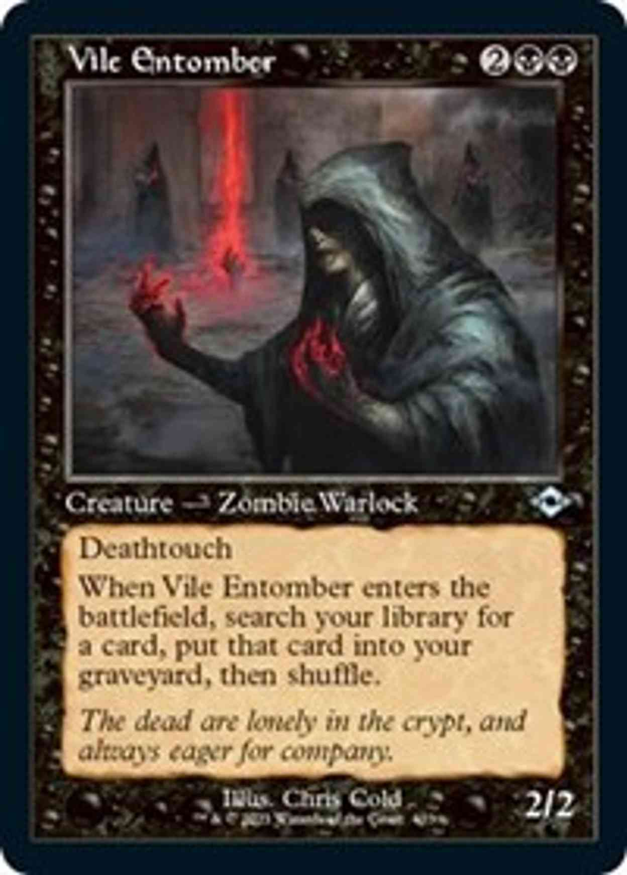 Vile Entomber (Retro Frame) (Foil Etched) magic card front