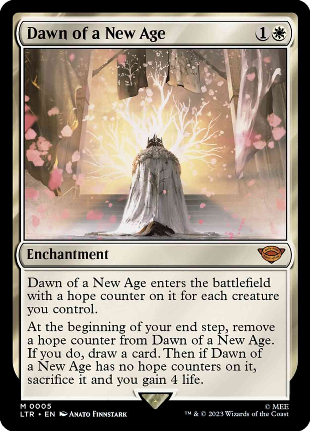 Dawn of a New Age magic card front