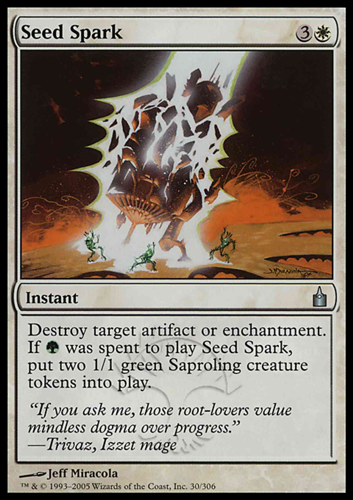 Seed Spark magic card front