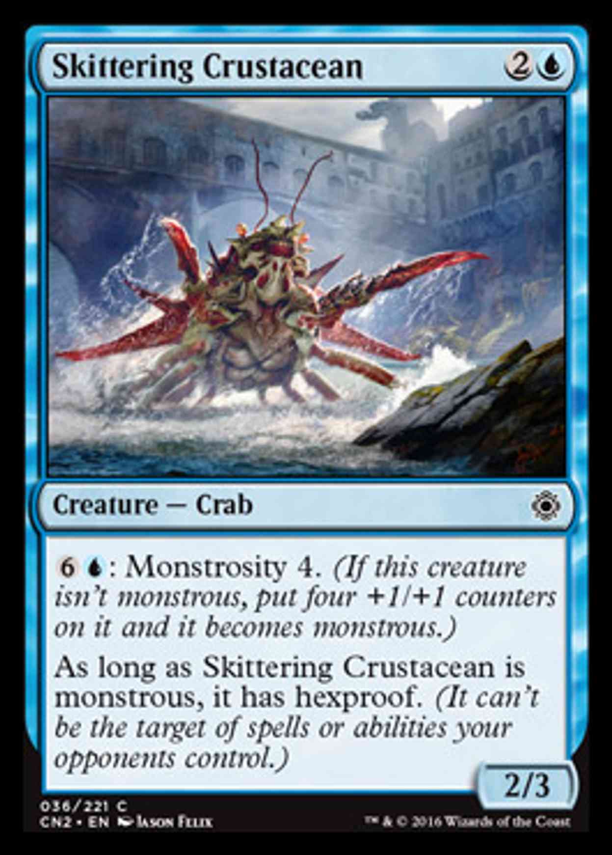 Skittering Crustacean magic card front