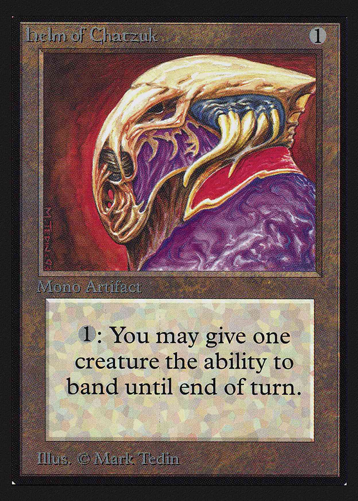 Helm of Chatzuk (IE) magic card front