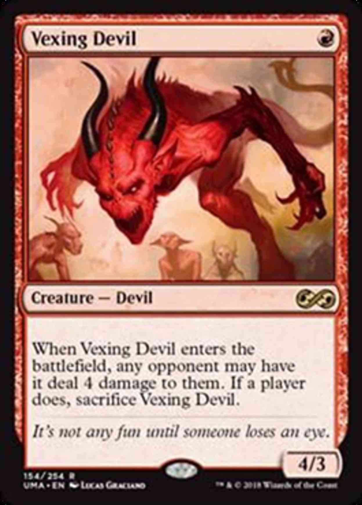 Vexing Devil magic card front