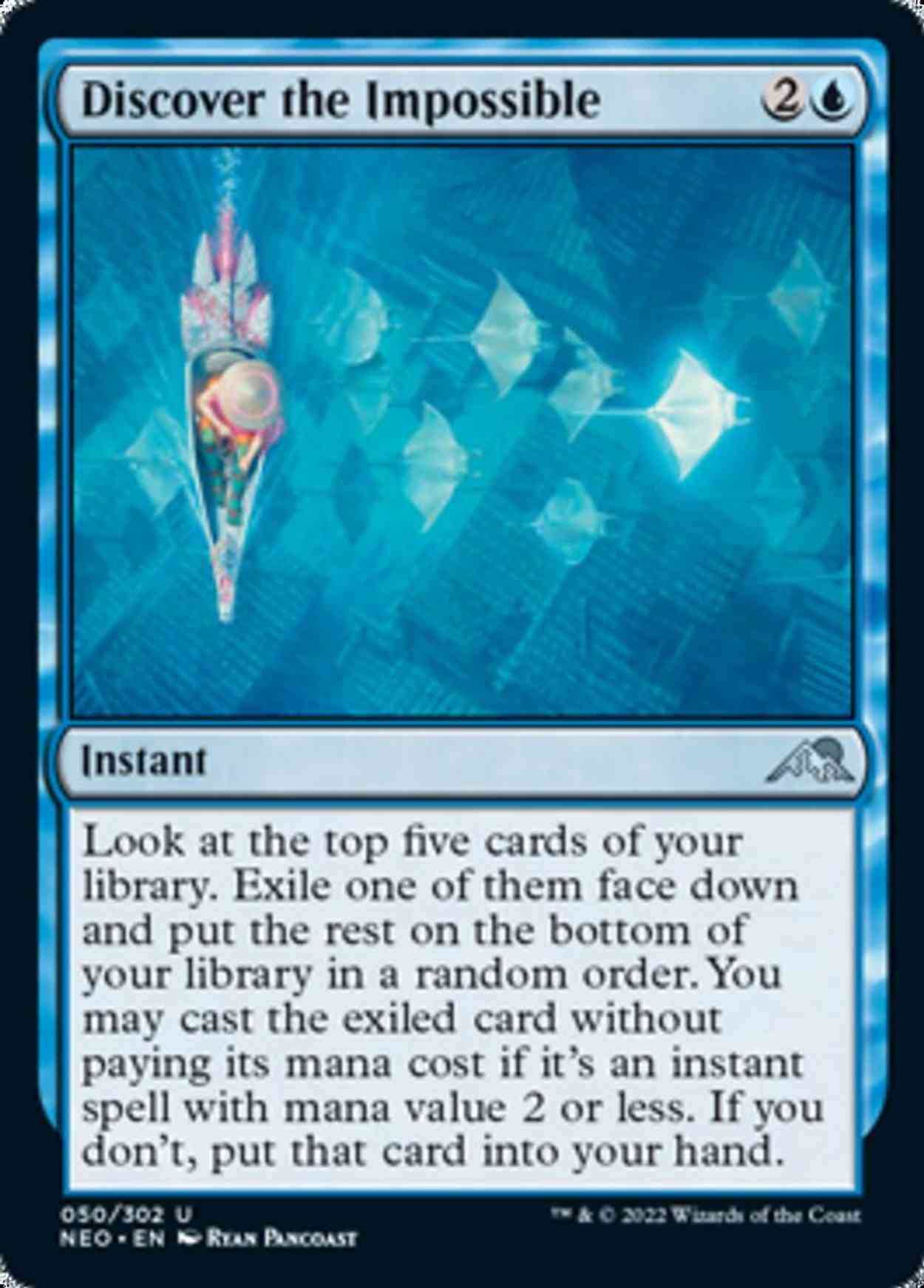 Discover the Impossible magic card front