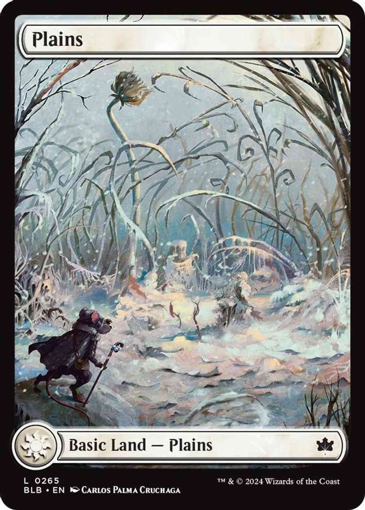 Plains (0265) magic card front