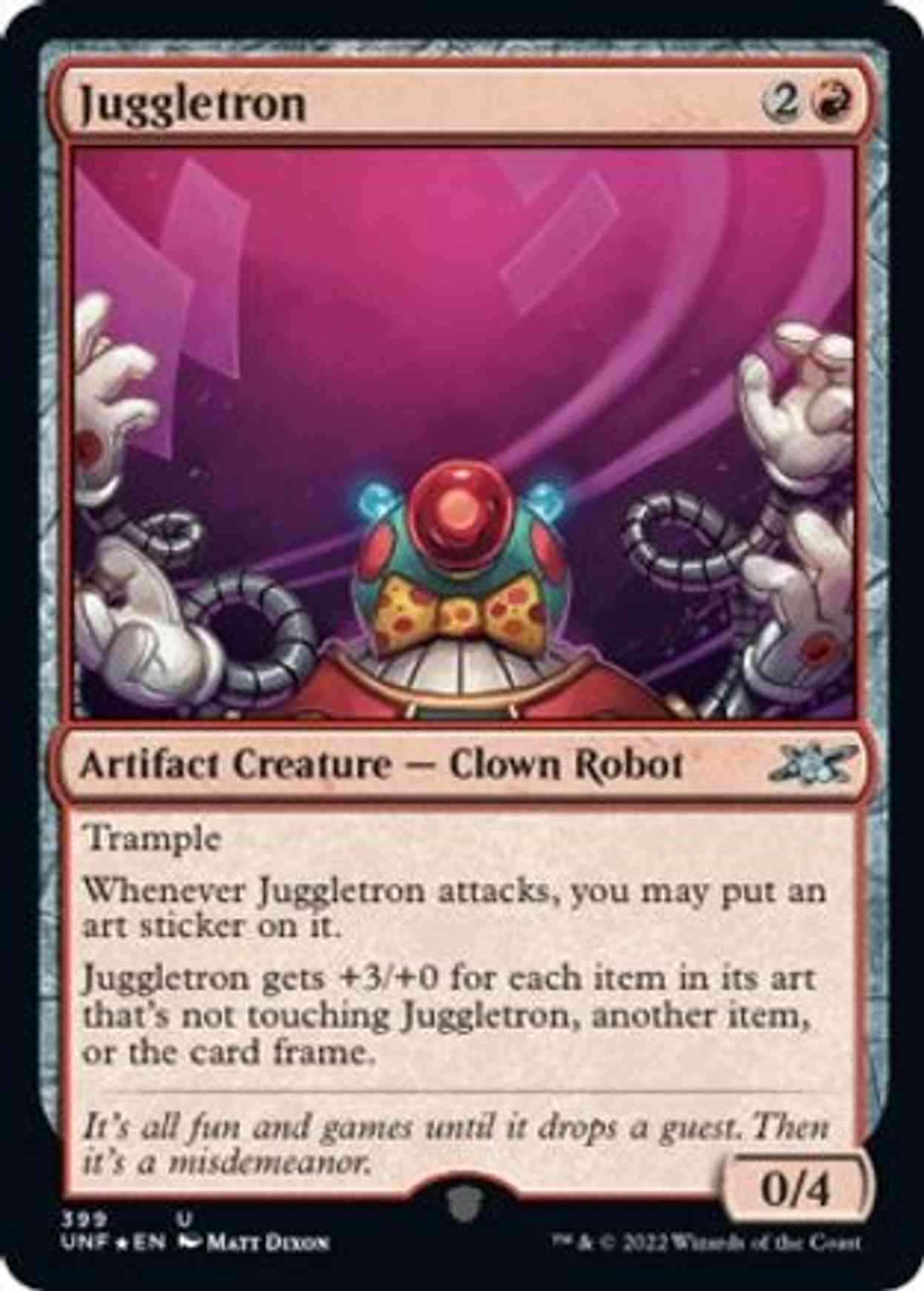 Juggletron (Galaxy Foil) magic card front