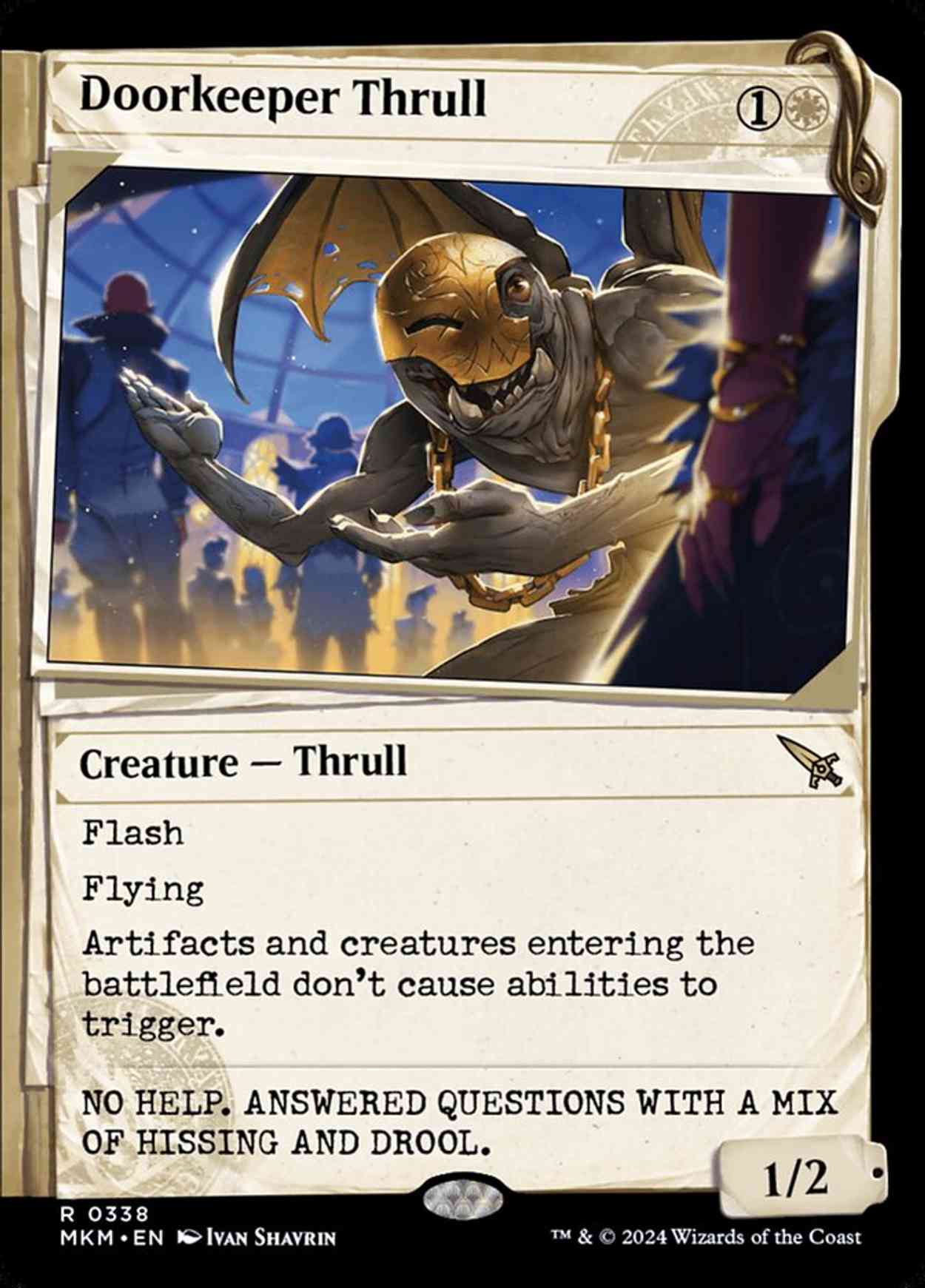 Doorkeeper Thrull (Showcase) magic card front