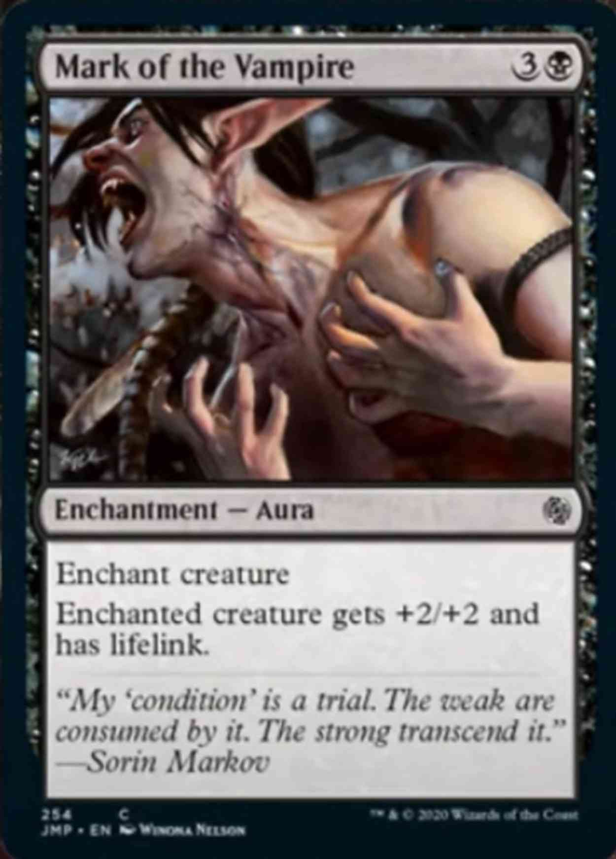 Mark of the Vampire magic card front