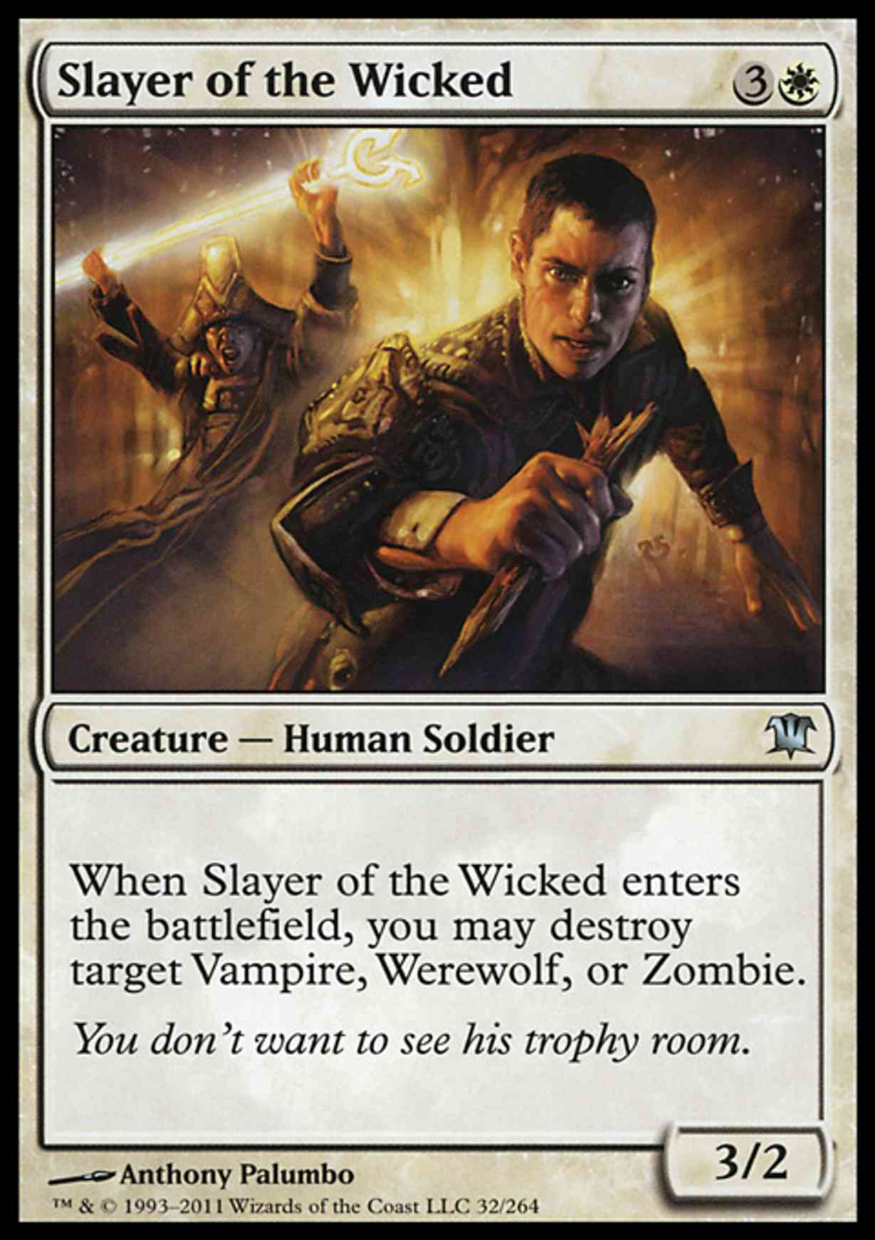 Slayer of the Wicked magic card front