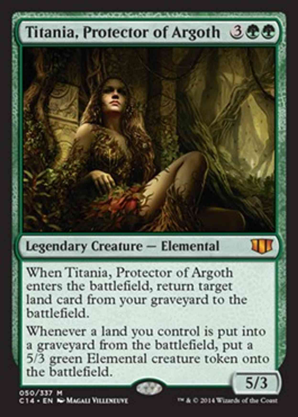 Titania, Protector of Argoth magic card front