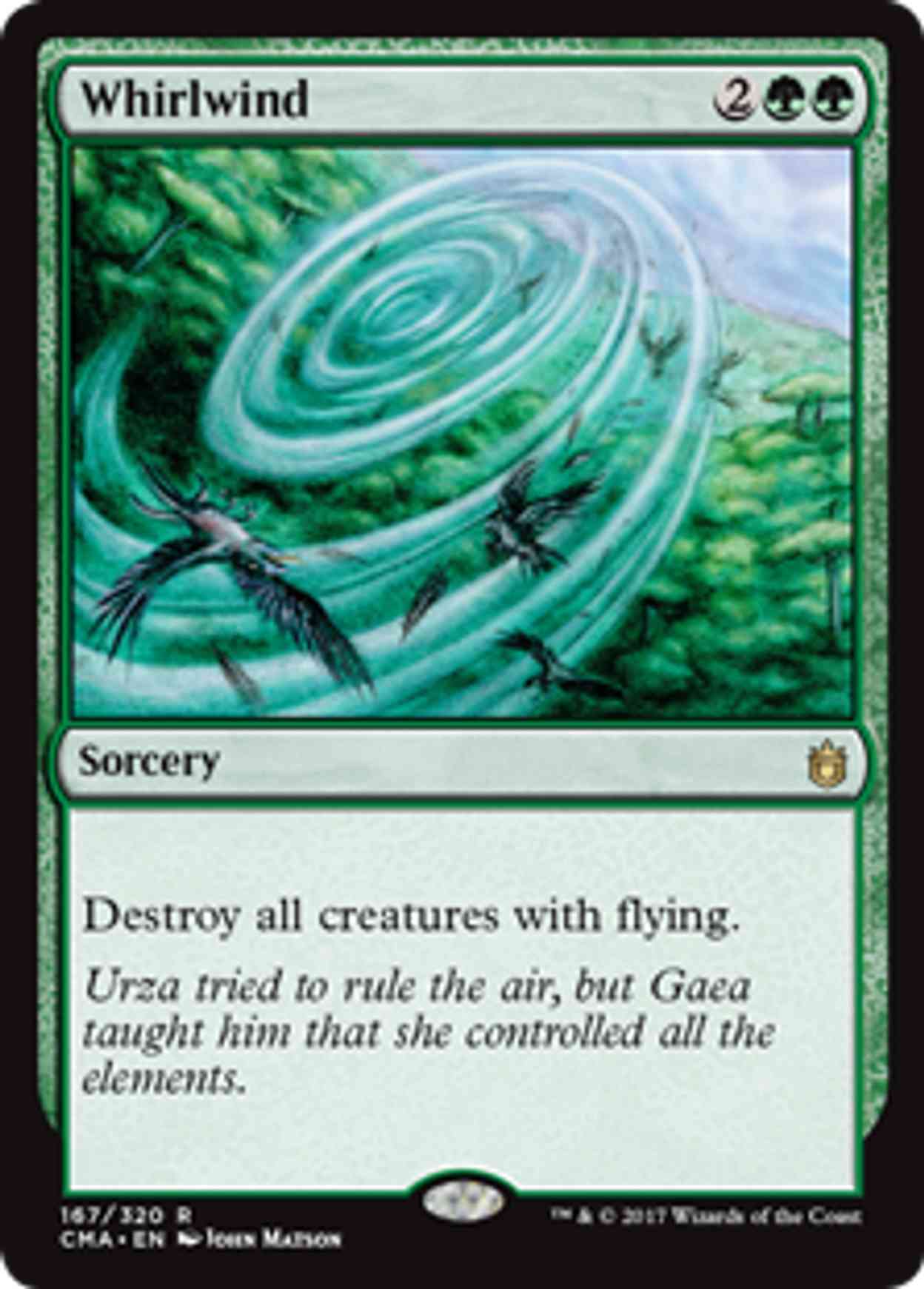 Whirlwind magic card front