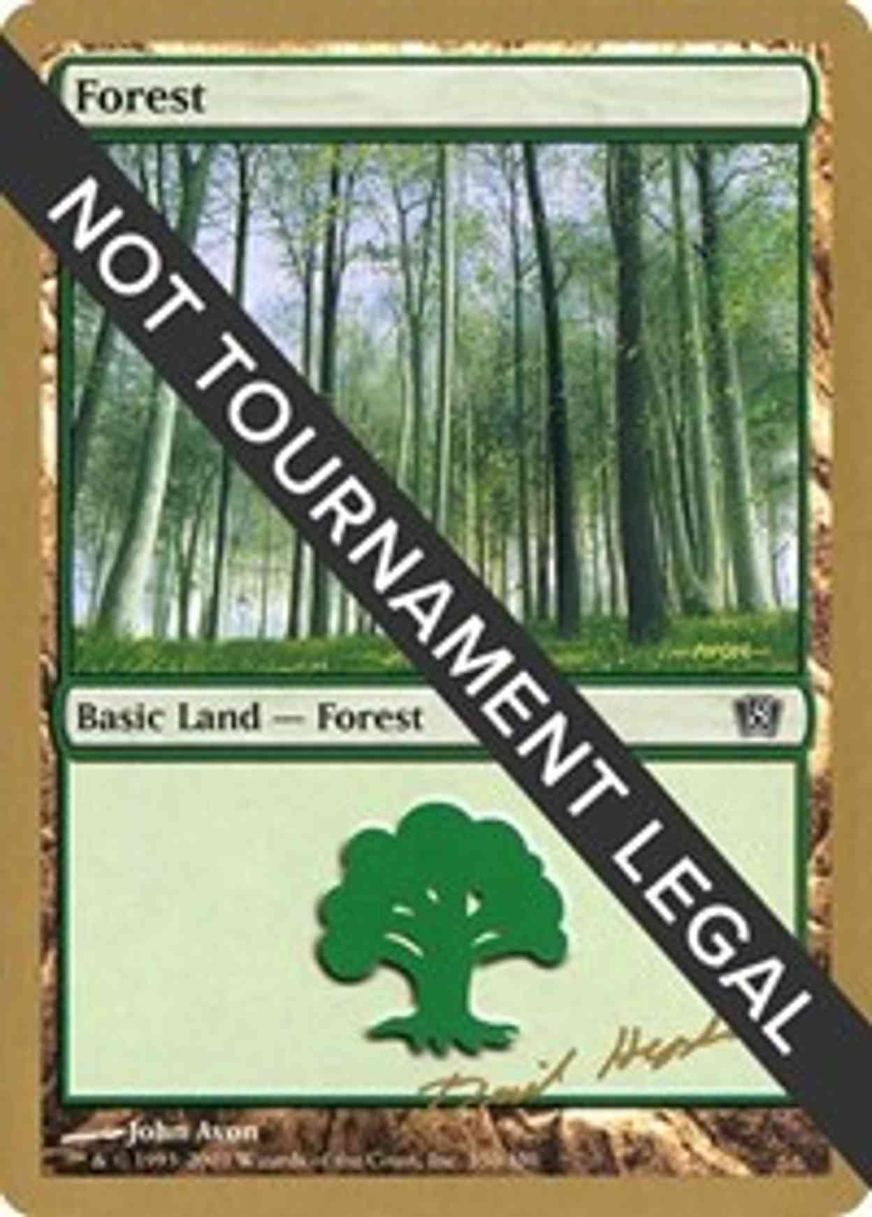 Forest (350) - 2003 Dave Humpherys (8ED) magic card front