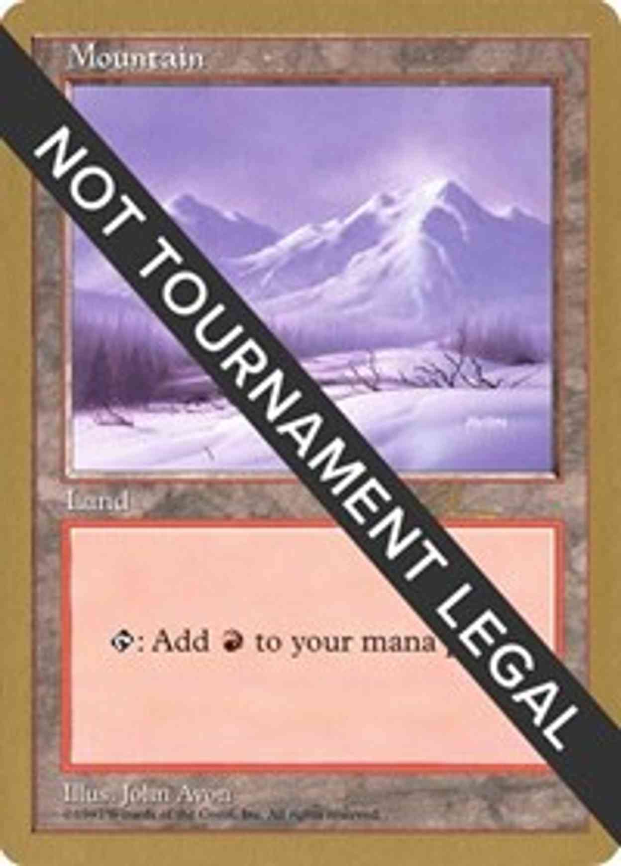 Mountain (430) - 1997 Paul McCabe (5ED) magic card front