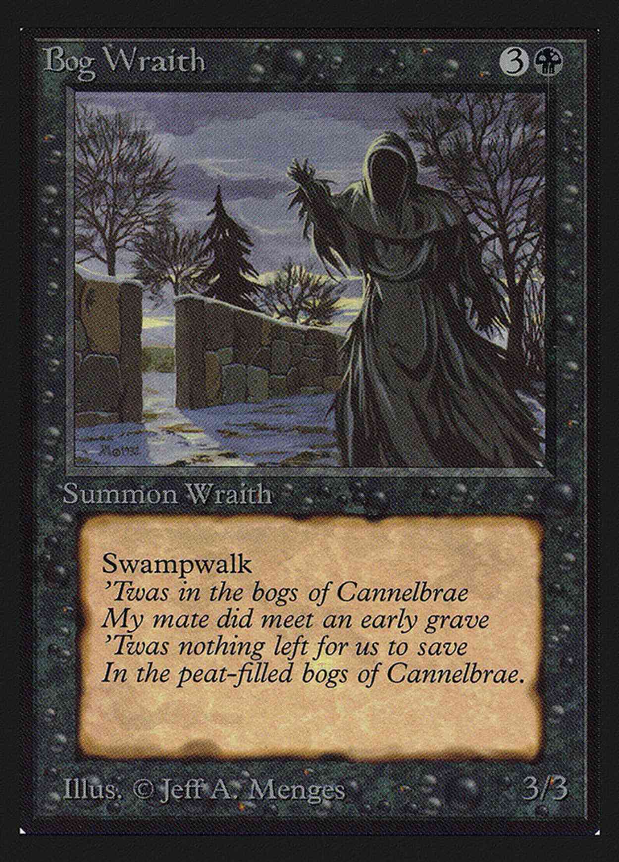 Bog Wraith (IE) magic card front