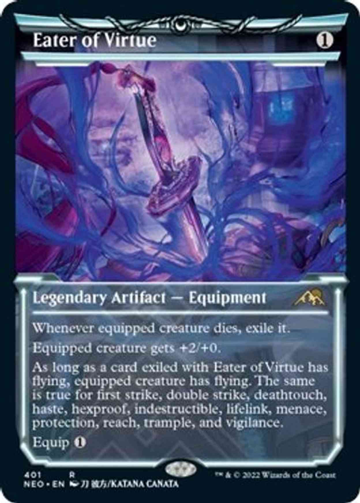 Eater of Virtue (Showcase) magic card front