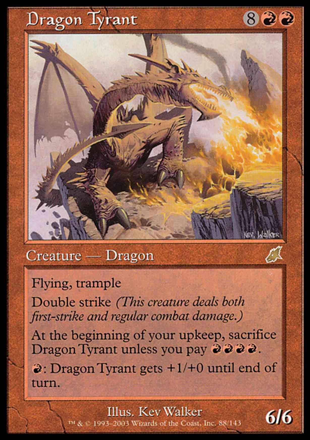 Dragon Tyrant magic card front