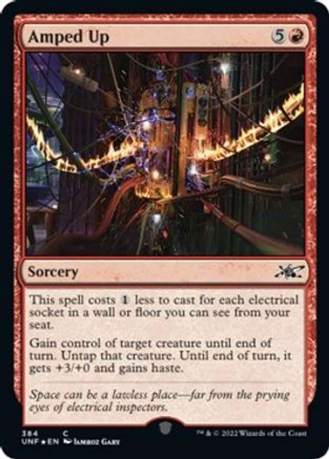 Amped Up (Galaxy Foil) magic card front