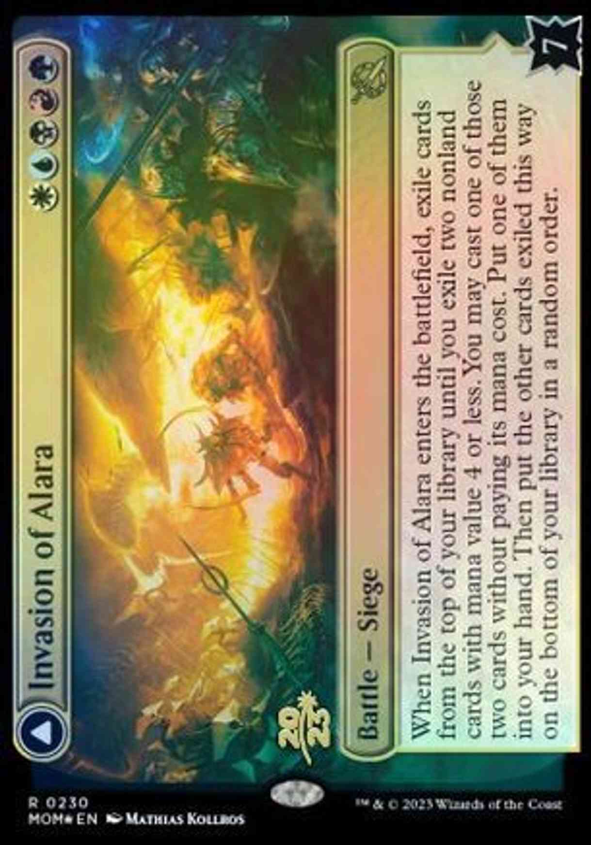 Invasion of Alara magic card front