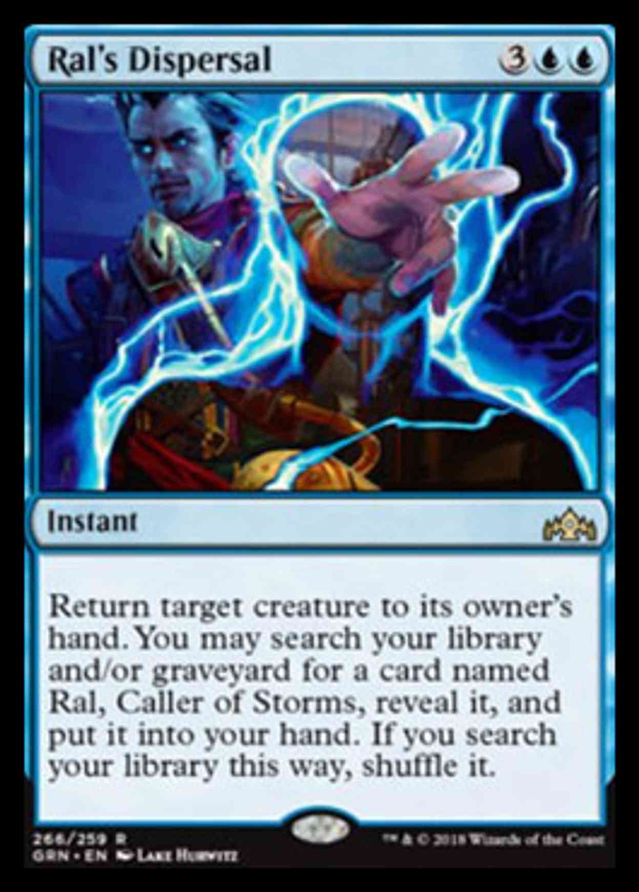 Ral's Dispersal magic card front
