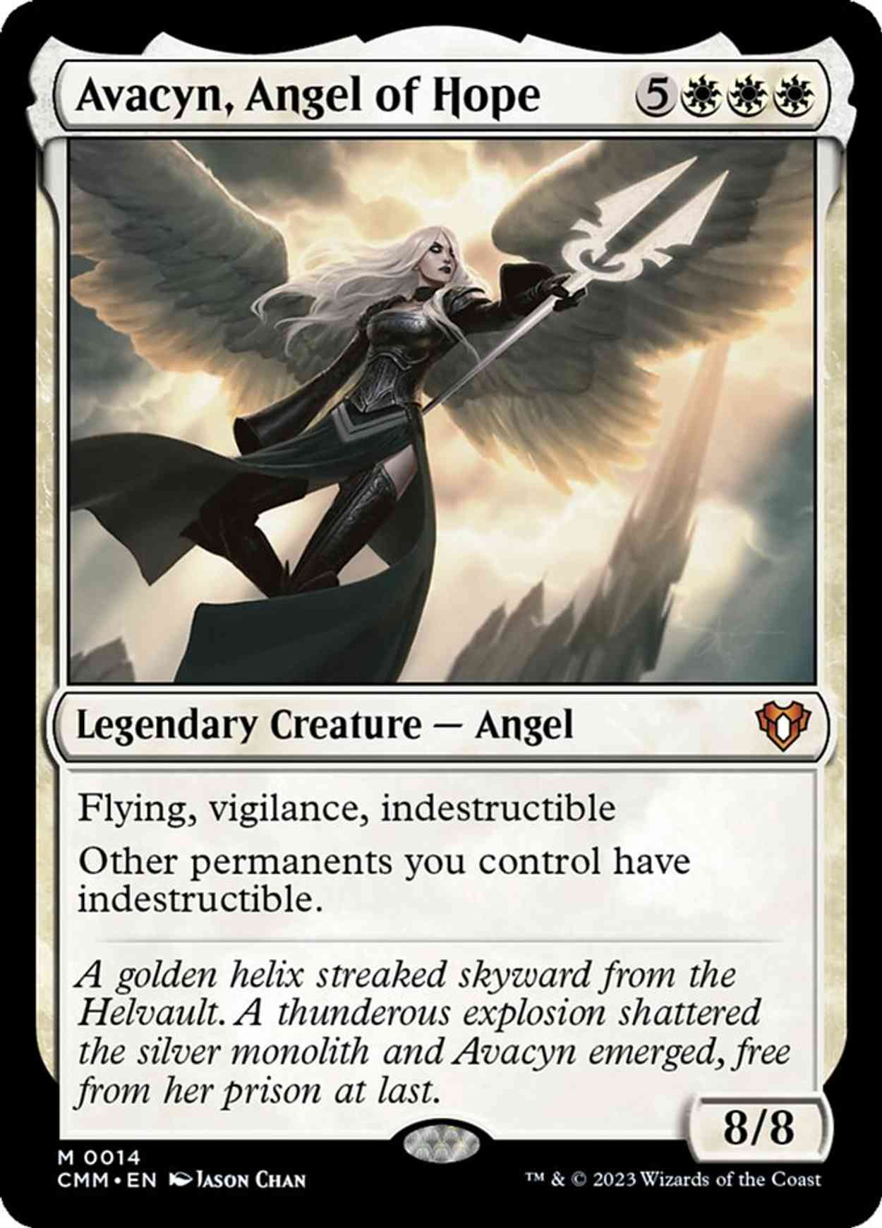Avacyn, Angel of Hope magic card front