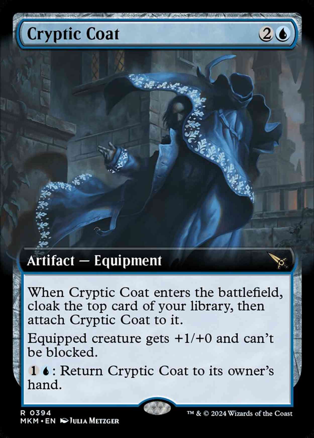 Cryptic Coat (Extended Art) magic card front