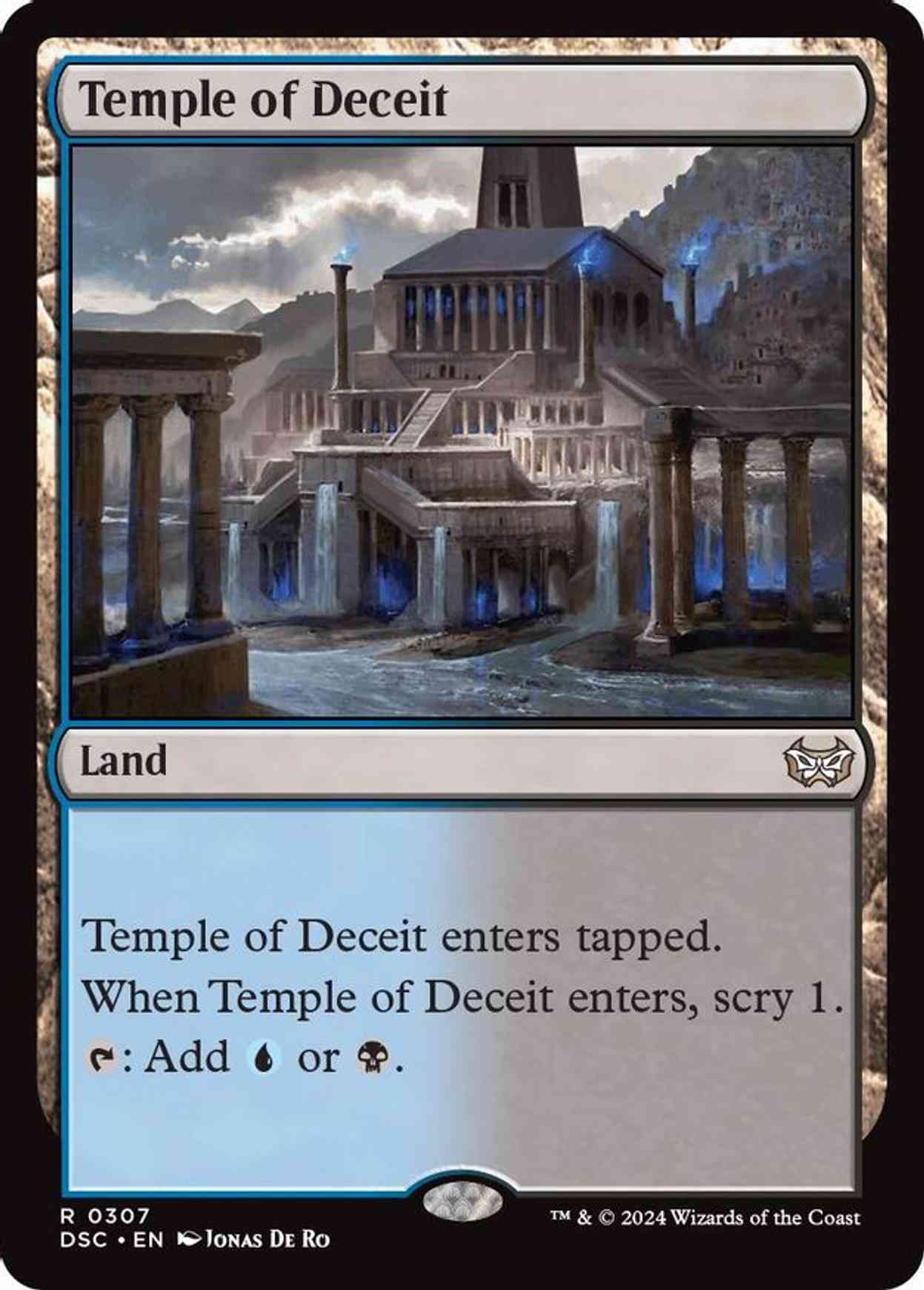 Temple of Deceit magic card front