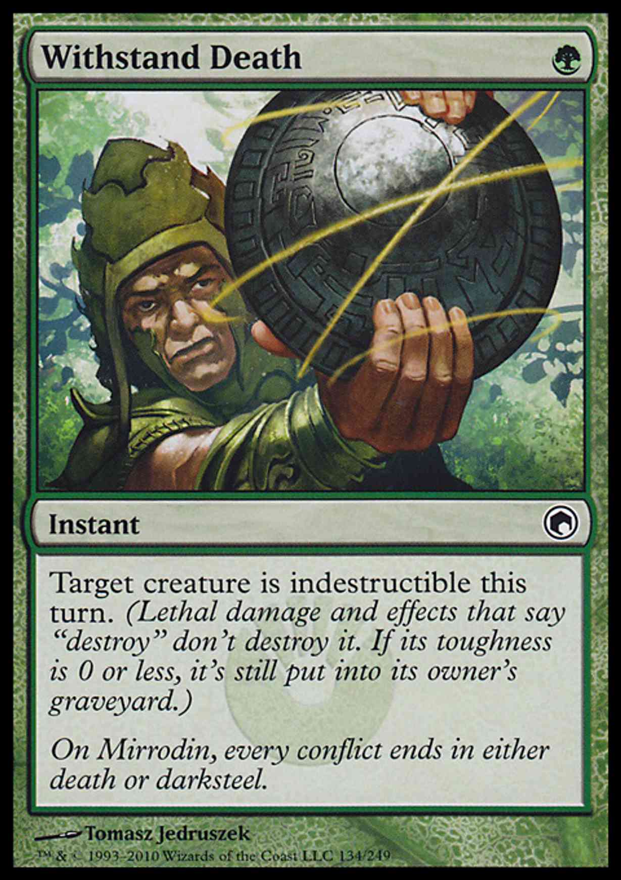 Withstand Death magic card front