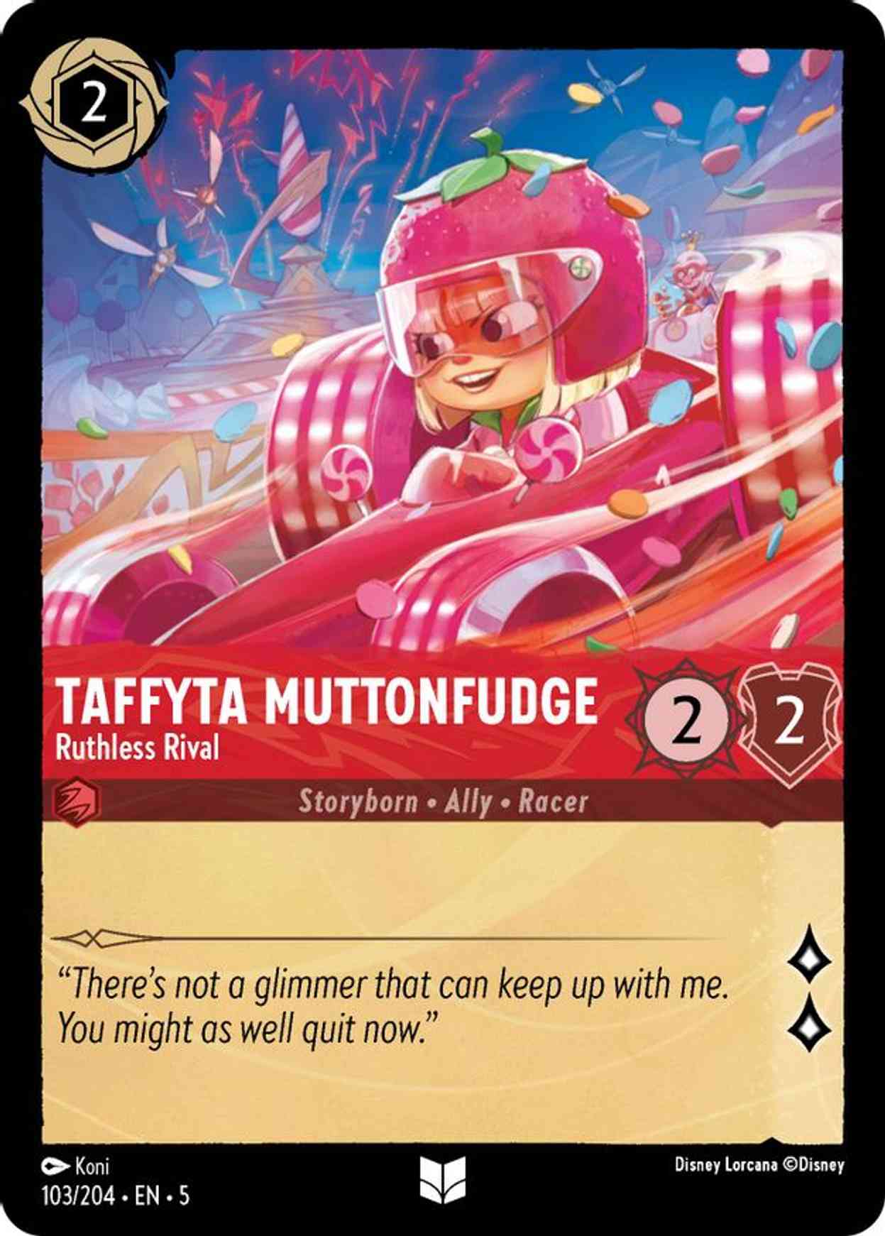 Taffyta Muttonfudge - Ruthless Rival magic card front