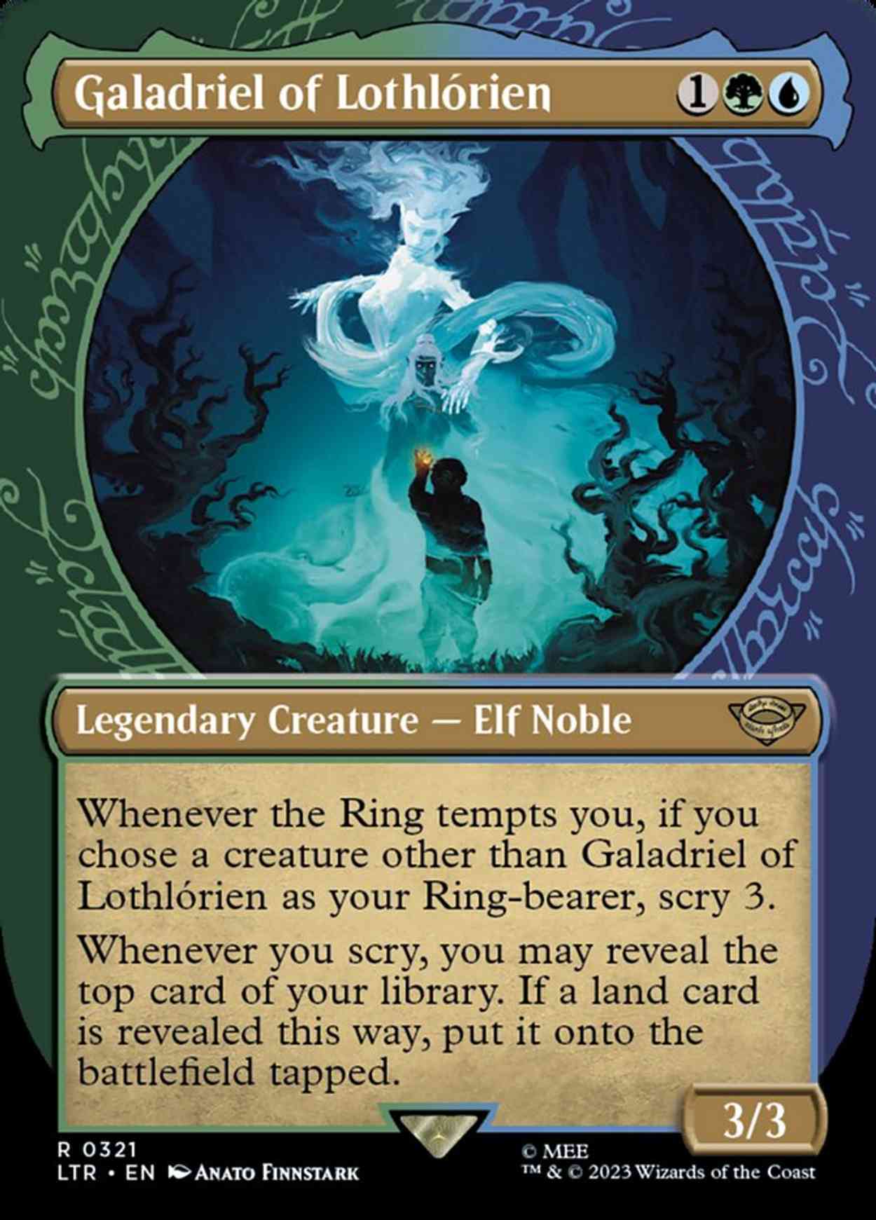 Galadriel of Lothlórien (Showcase) magic card front