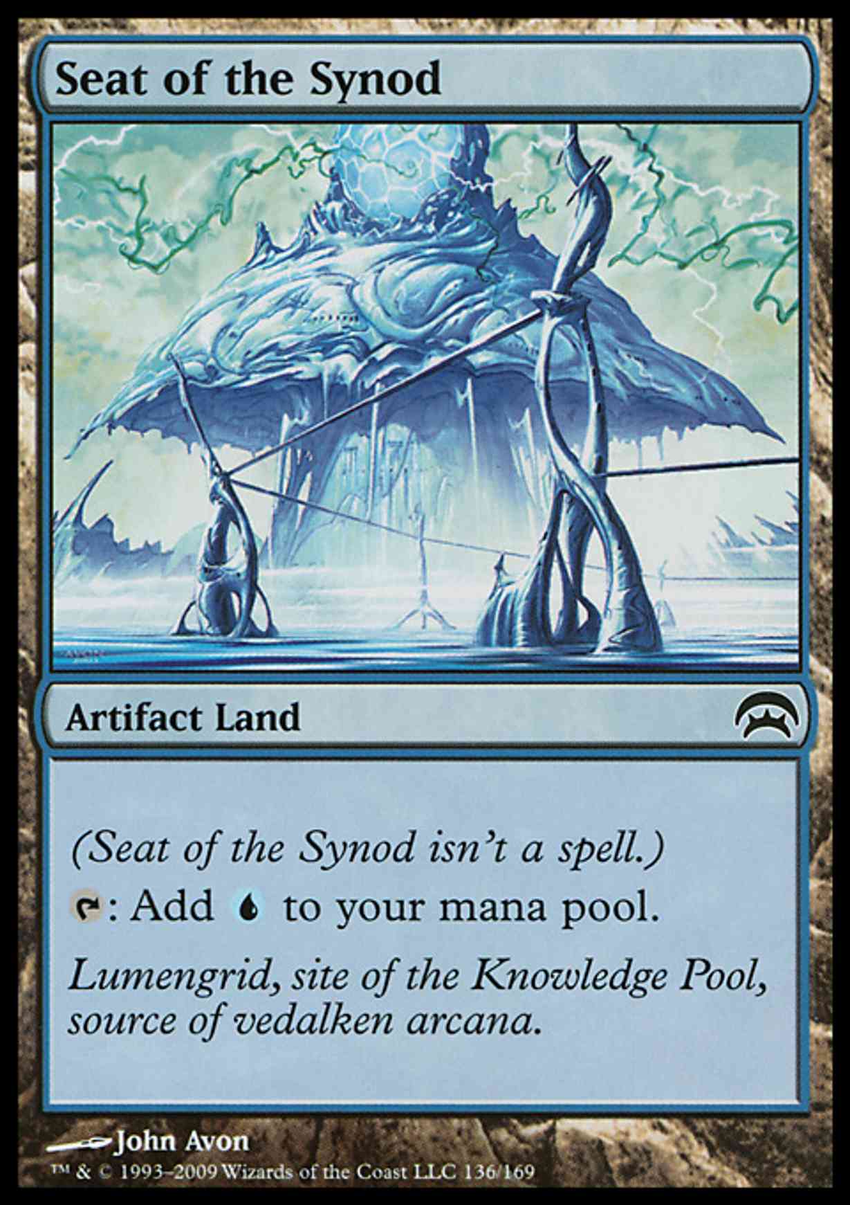 Seat of the Synod magic card front