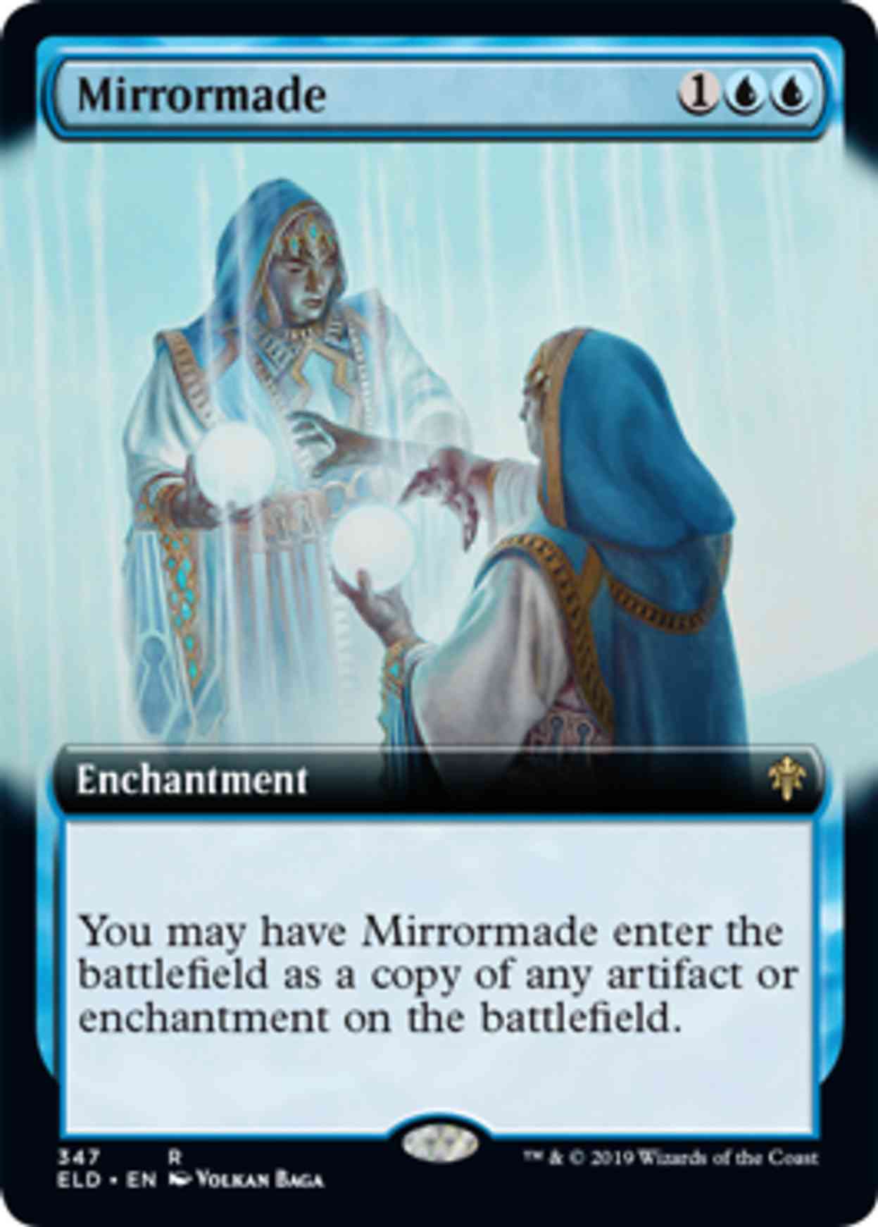Mirrormade (Extended Art) magic card front