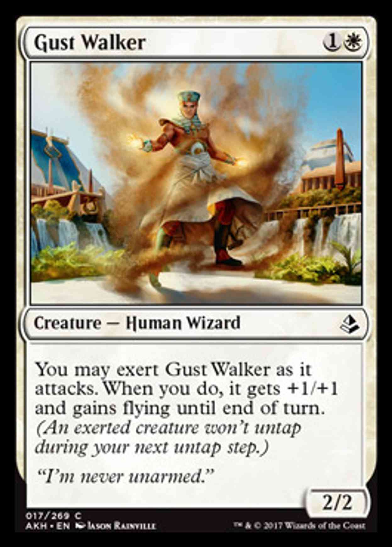 Gust Walker magic card front