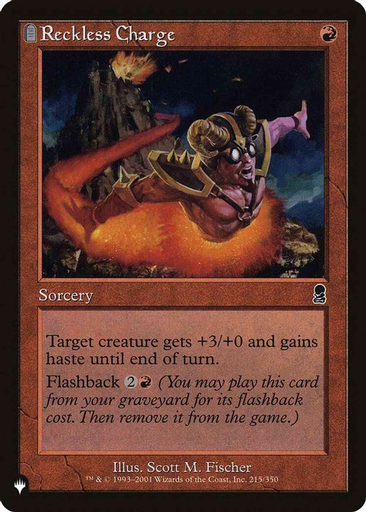 Reckless Charge magic card front