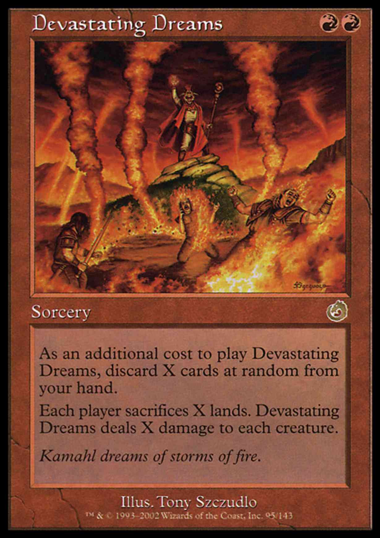 Devastating Dreams magic card front
