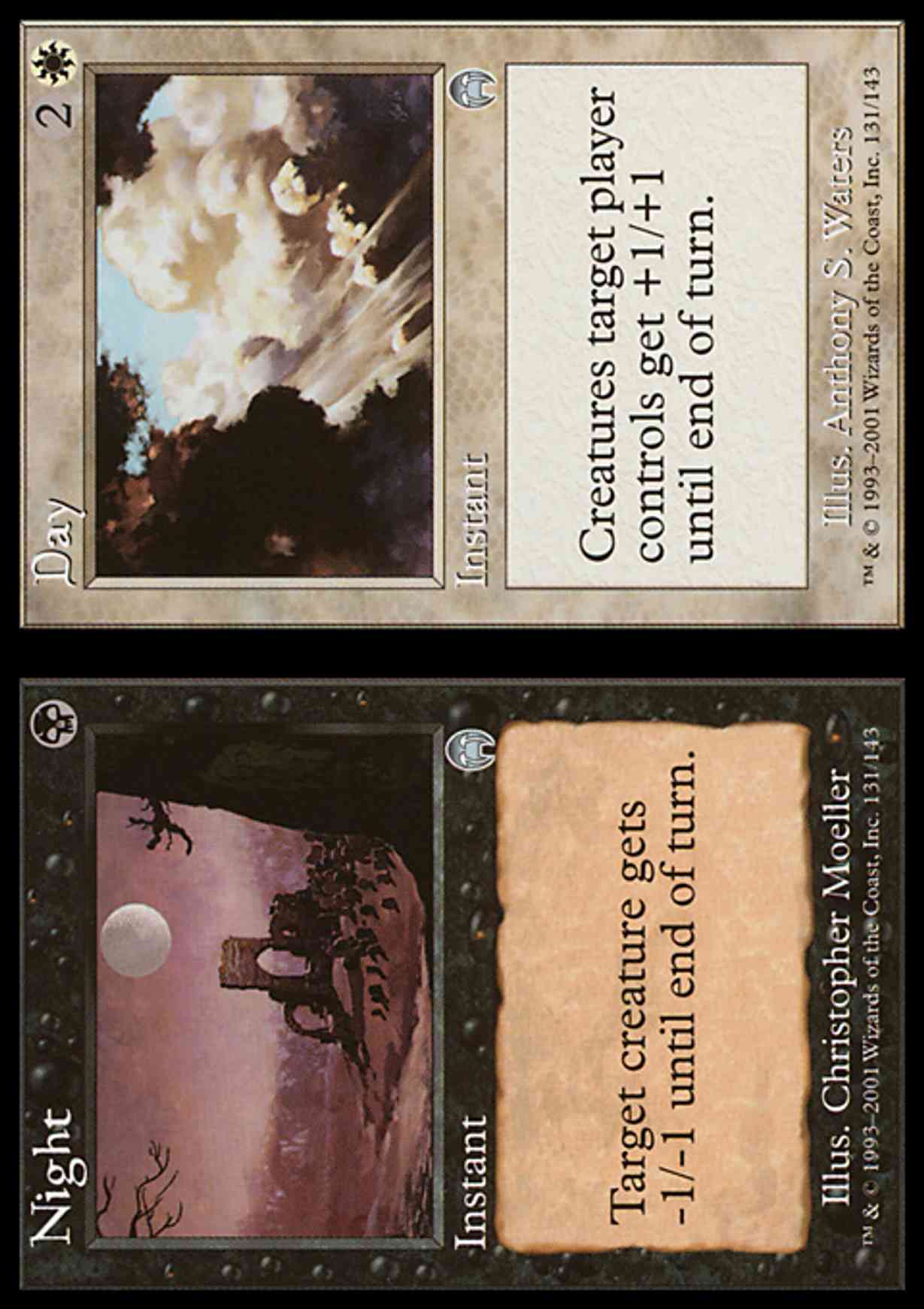 Night // Day magic card front