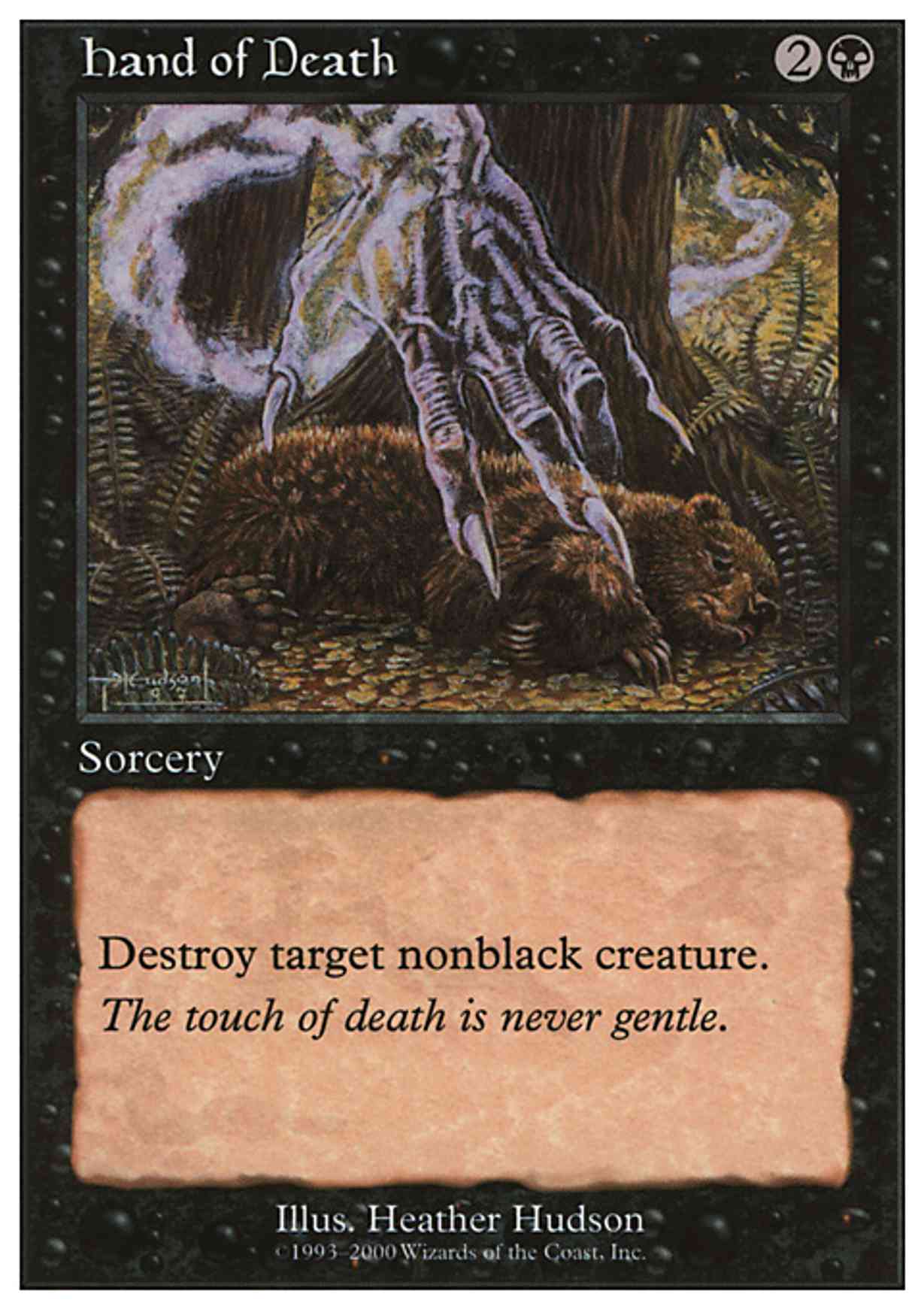 Hand of Death Price from mtg Starter 2000