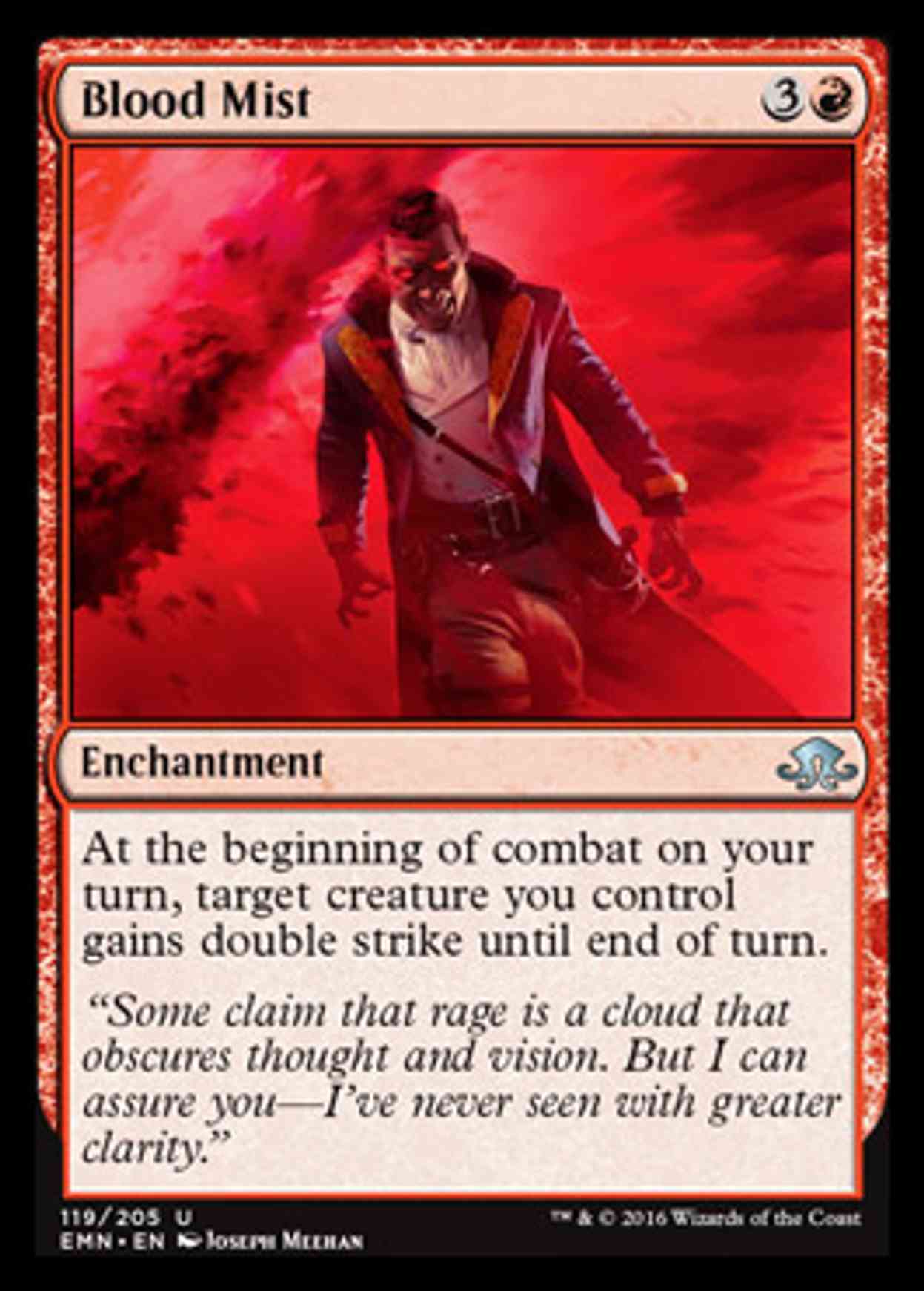 Blood Mist magic card front