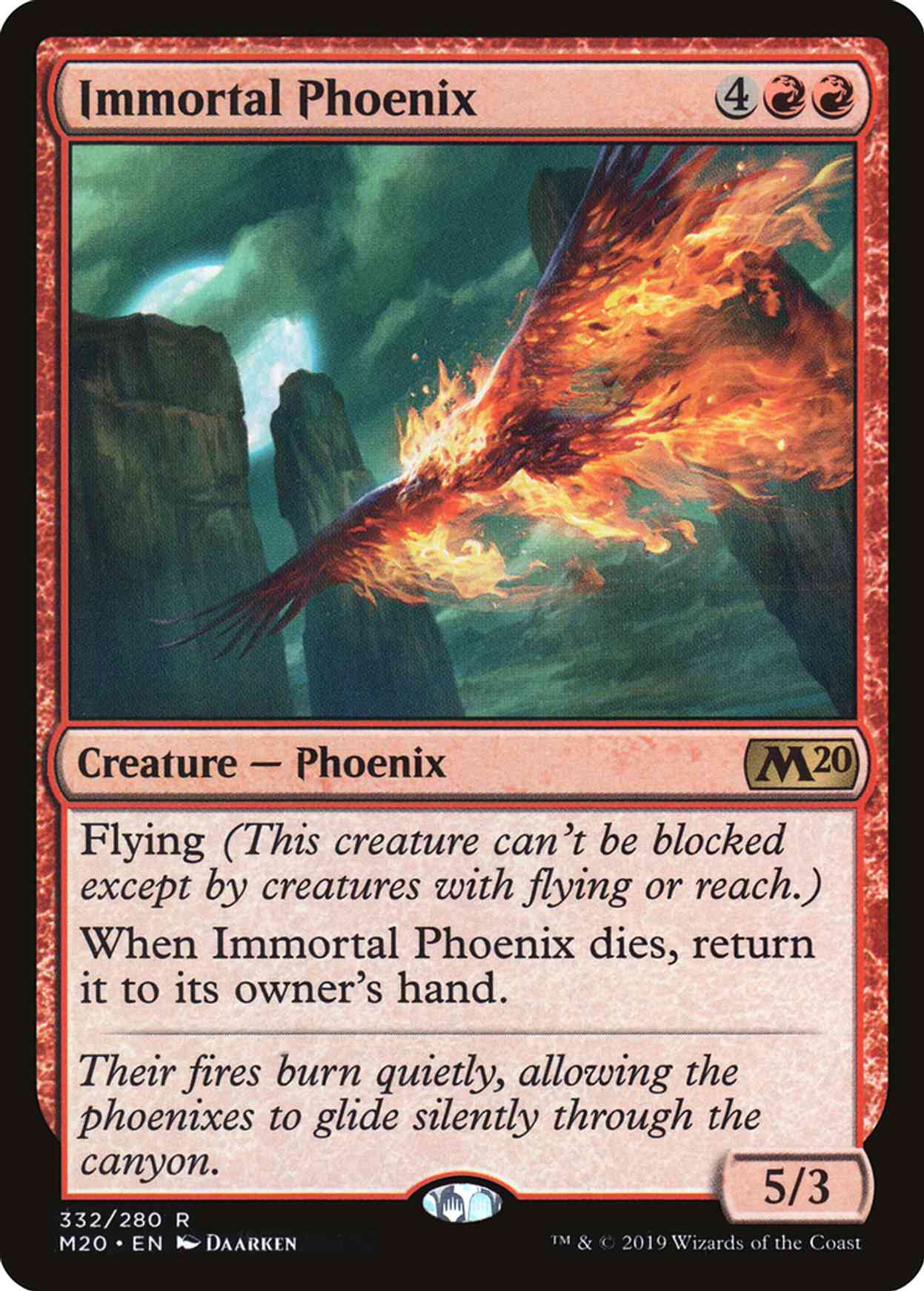 Immortal Phoenix magic card front