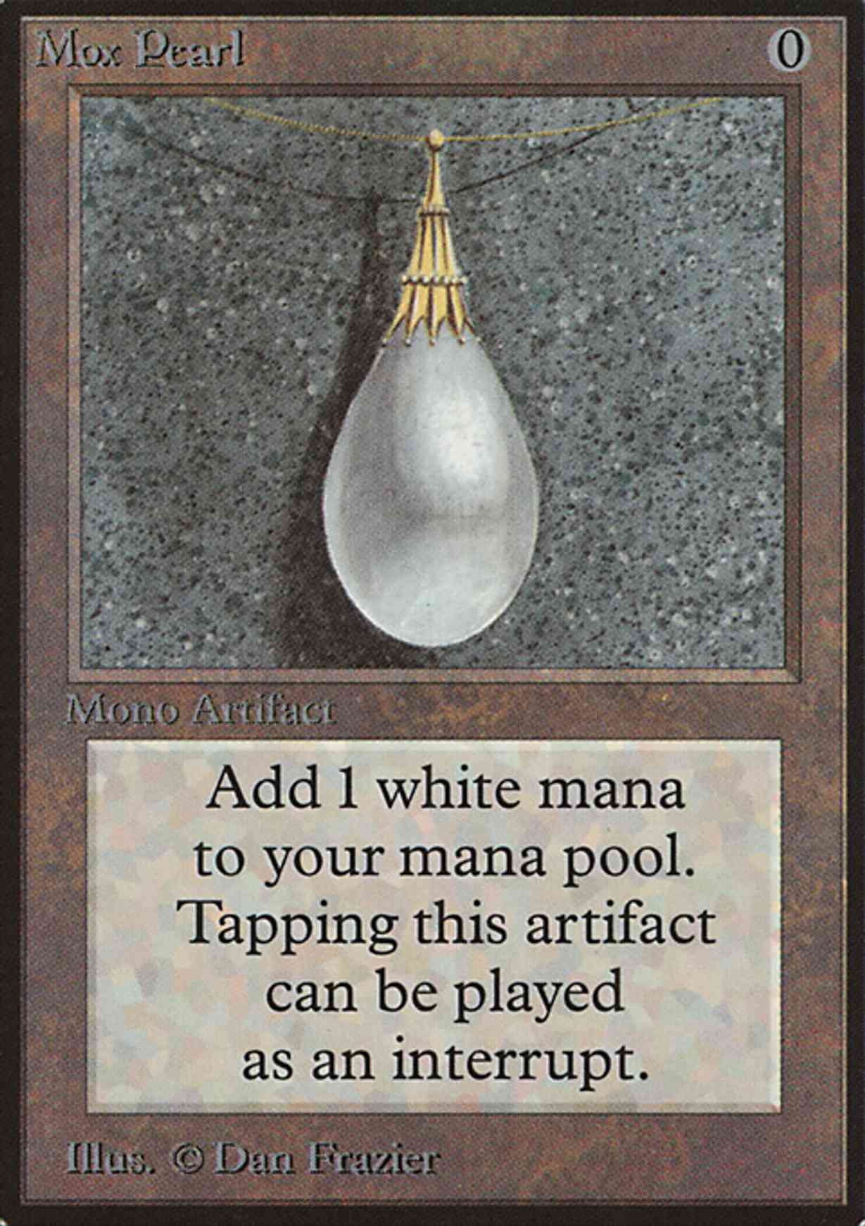 Mox Pearl magic card front