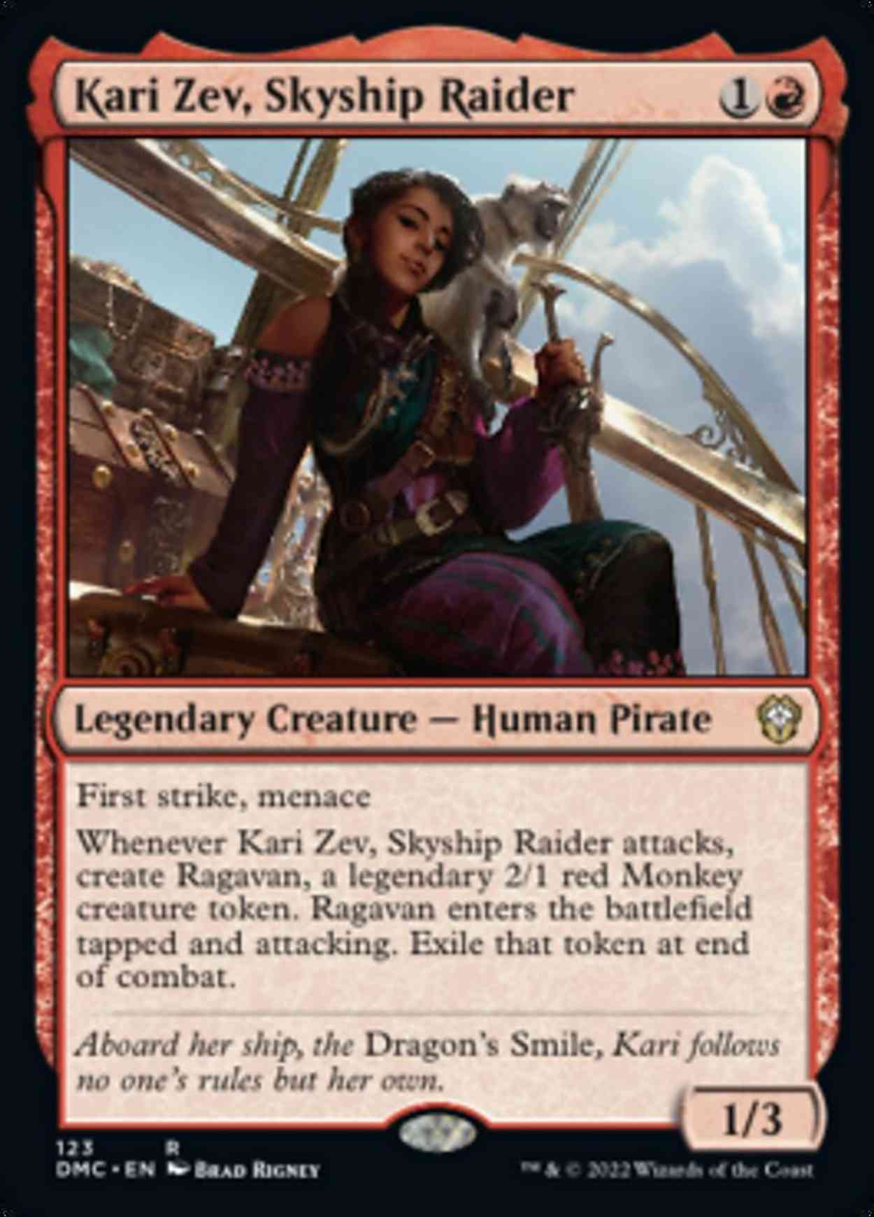 Kari Zev, Skyship Raider magic card front